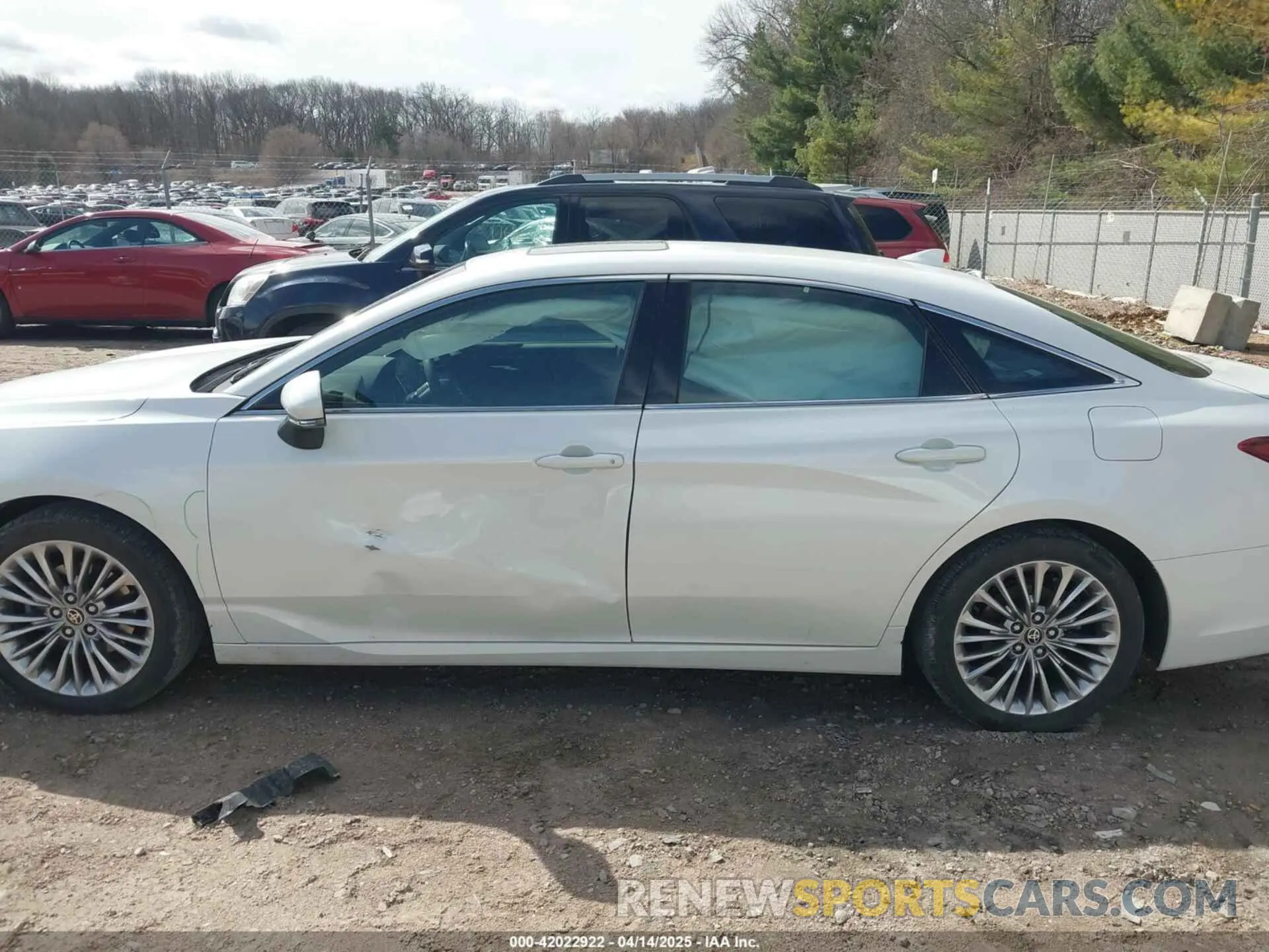14 fotografías del automóvil dañado 4T1DA1AB1NU013114 TOYOTA AVALON 2022