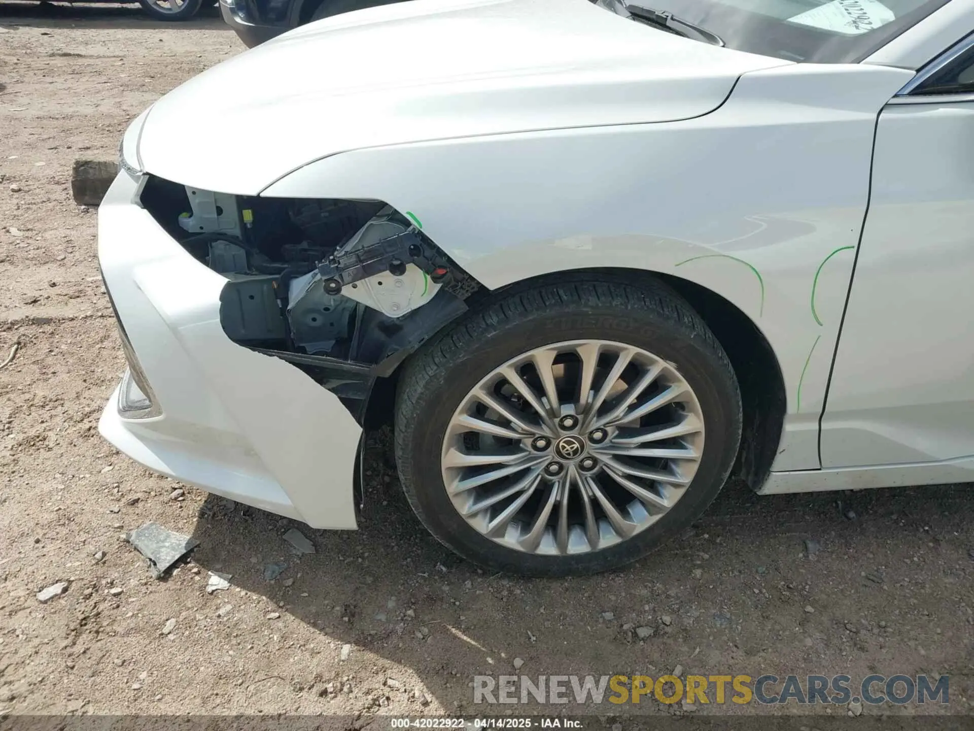 18 fotografías del automóvil dañado 4T1DA1AB1NU013114 TOYOTA AVALON 2022