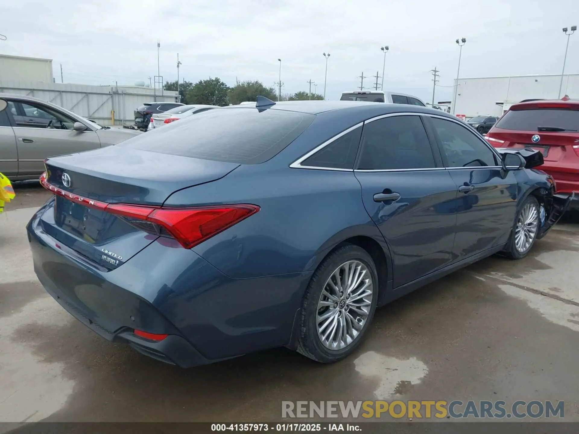 4 fotografías del automóvil dañado 4T1DA1AB2NU013574 TOYOTA AVALON 2022