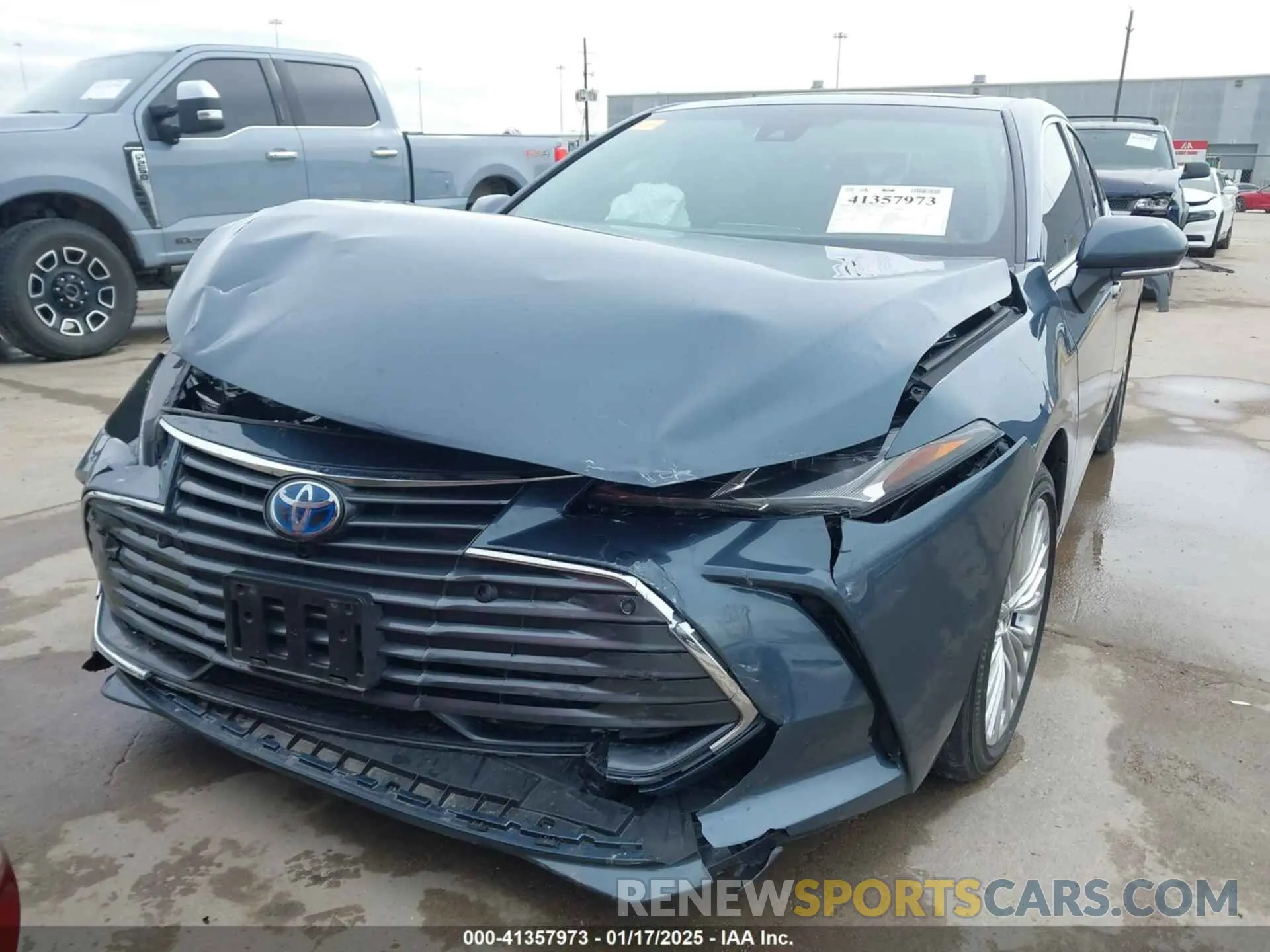 6 fotografías del automóvil dañado 4T1DA1AB2NU013574 TOYOTA AVALON 2022