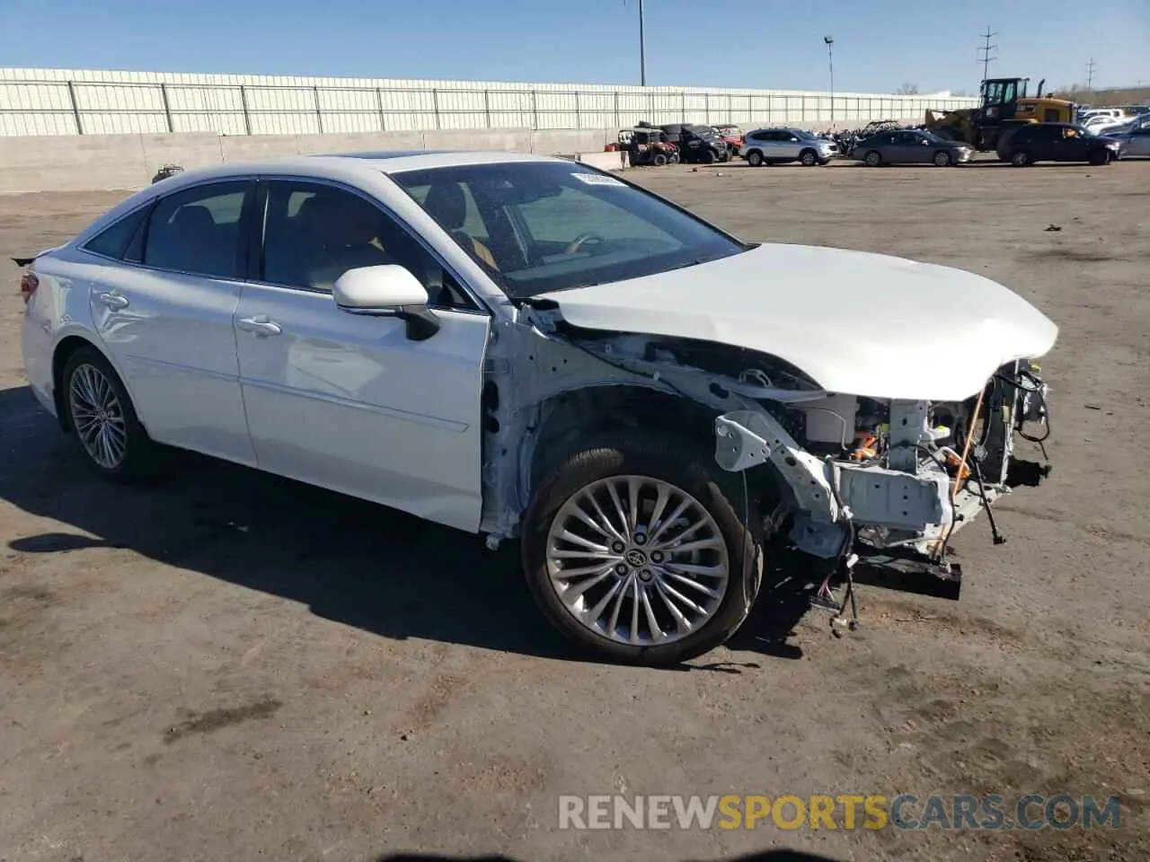 4 fotografías del automóvil dañado 4T1DA1AB3NU011929 TOYOTA AVALON 2022