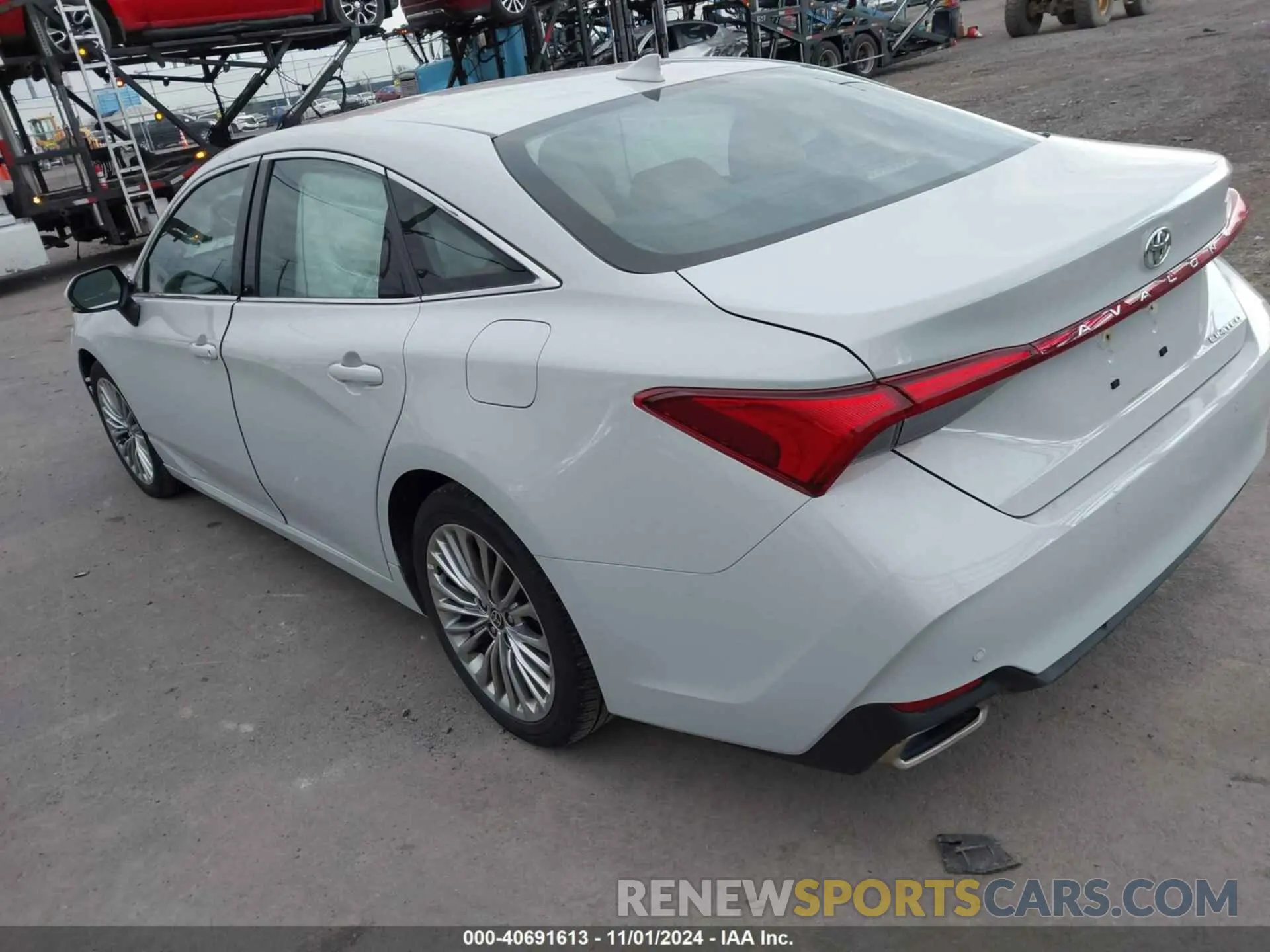 3 fotografías del automóvil dañado 4T1DZ1FB4NU073177 TOYOTA AVALON 2022