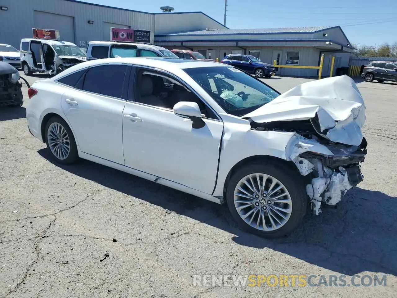 4 fotografías del automóvil dañado 4T1DZ1FB7NU075909 TOYOTA AVALON 2022