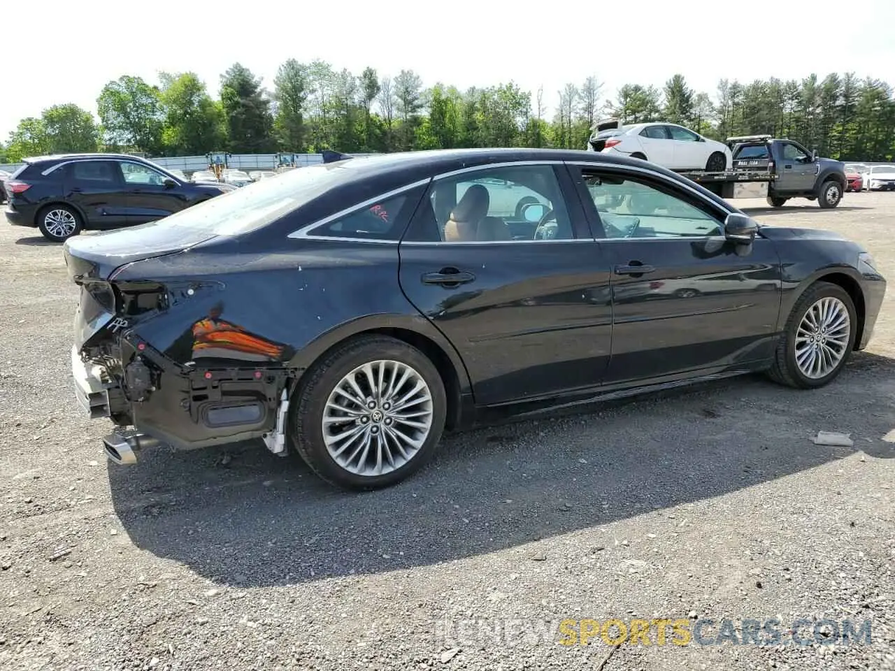 3 fotografías del automóvil dañado 4T1DZ1FB9NU076222 TOYOTA AVALON 2022
