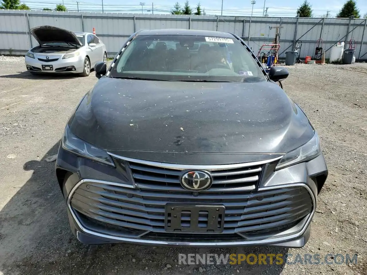 5 fotografías del automóvil dañado 4T1DZ1FB9NU076222 TOYOTA AVALON 2022