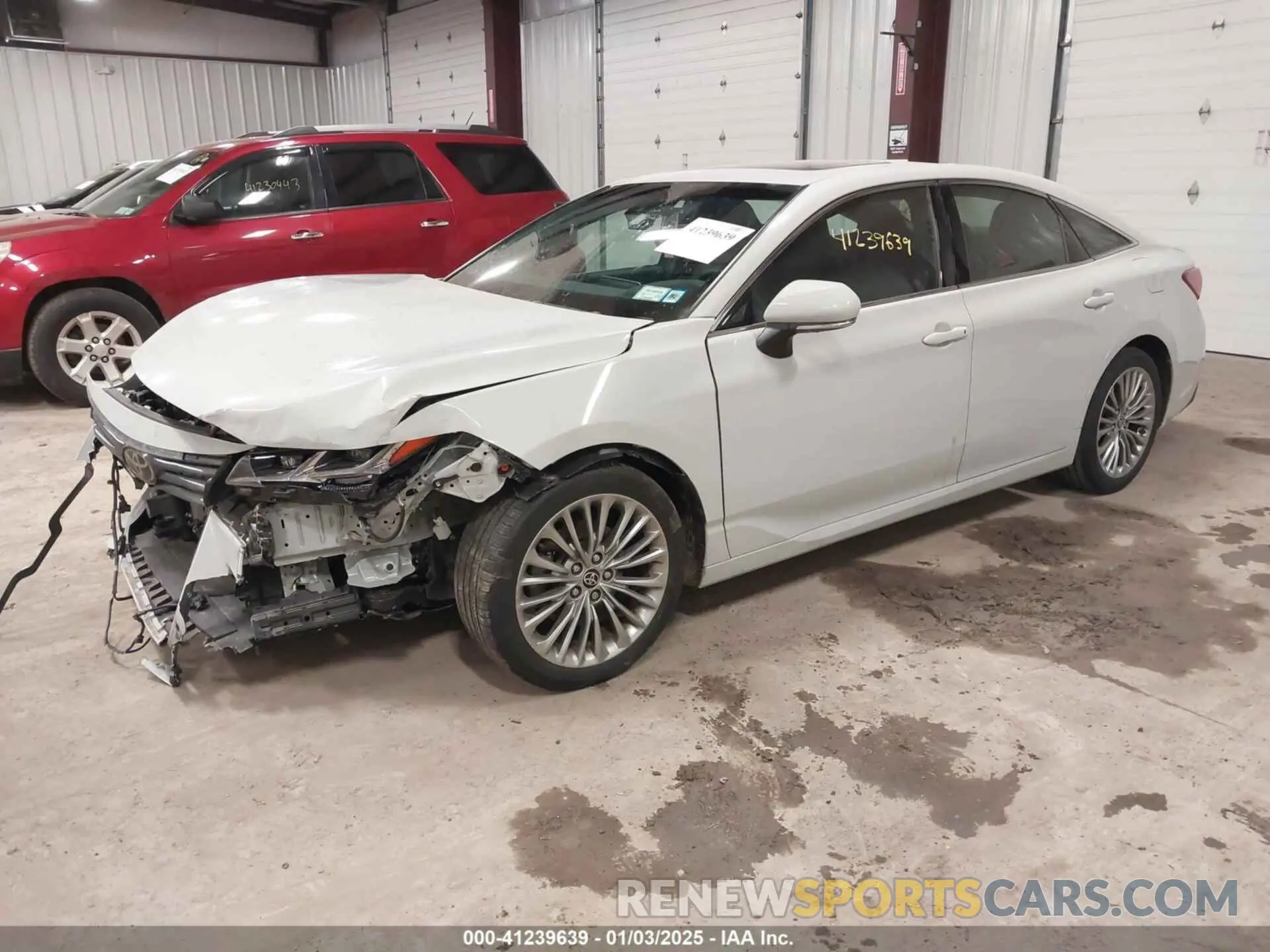 2 fotografías del automóvil dañado 4T1DZ1FB9NU079282 TOYOTA AVALON 2022
