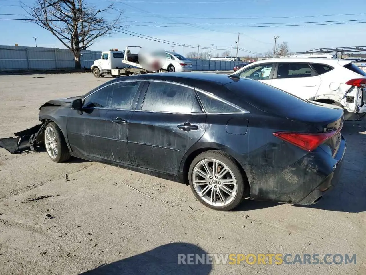2 fotografías del automóvil dañado 4T1DZ1FB9NU080612 TOYOTA AVALON 2022
