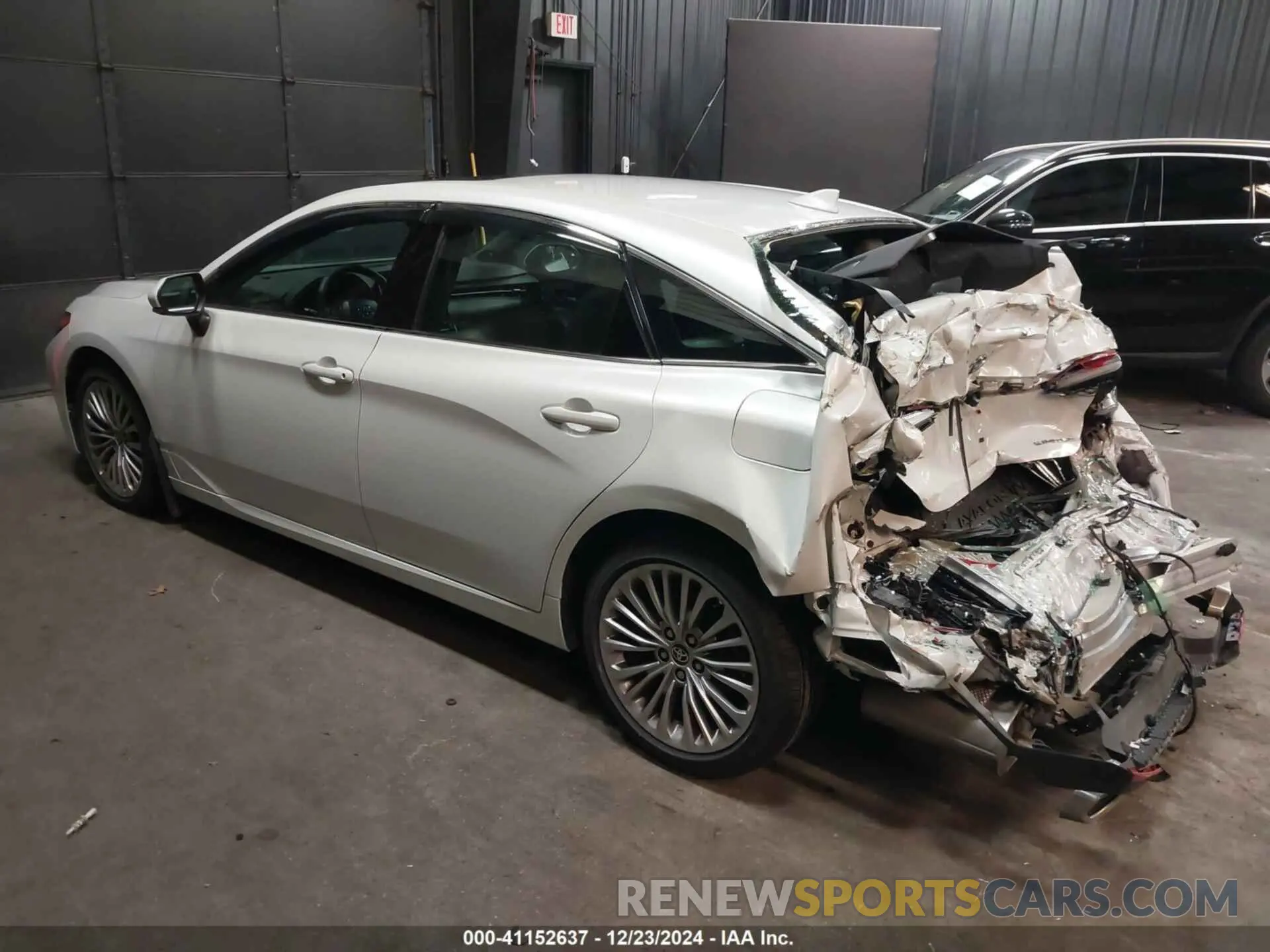 3 fotografías del automóvil dañado 4T1DZ1FBXNU076021 TOYOTA AVALON 2022