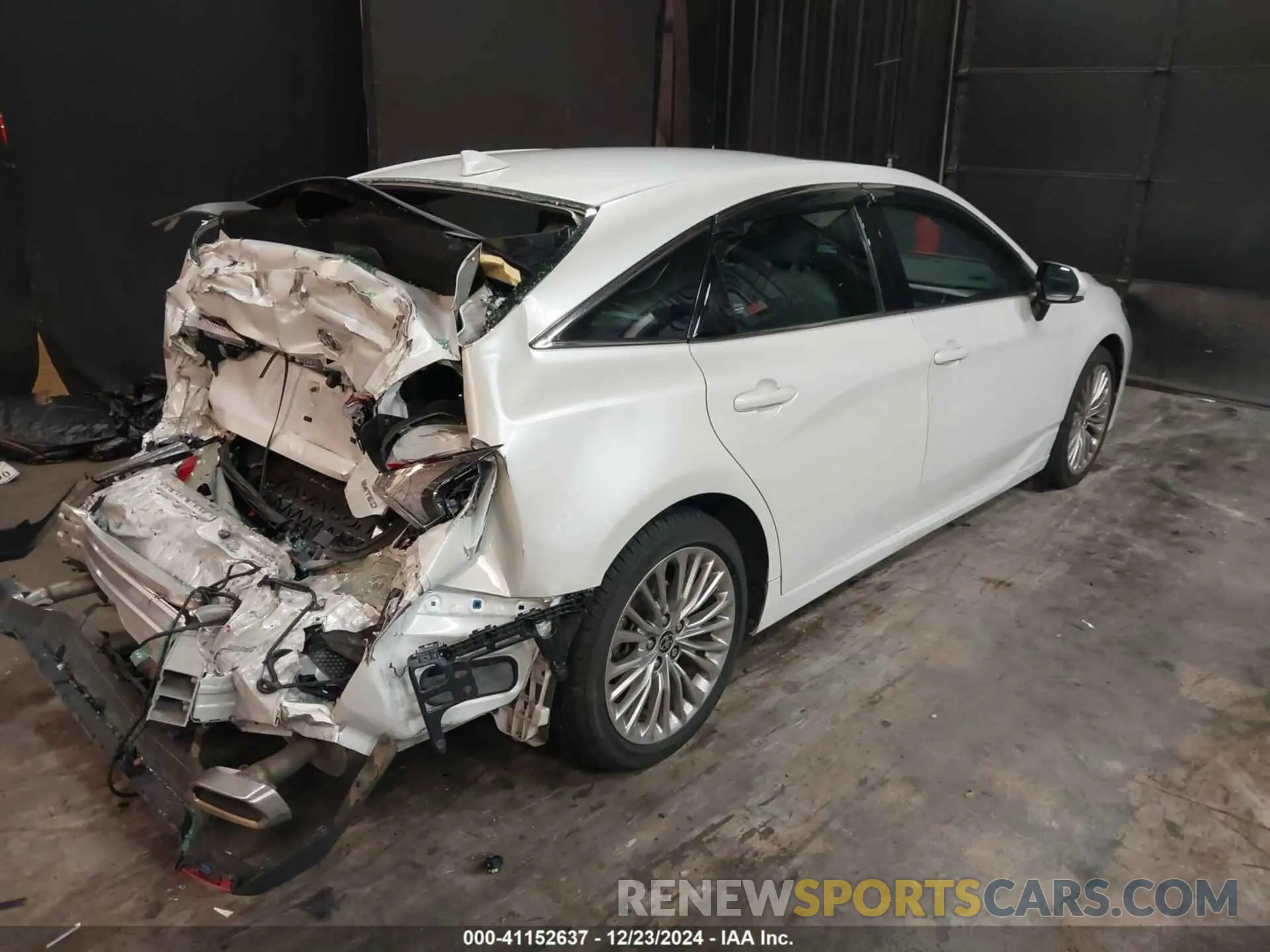 4 fotografías del automóvil dañado 4T1DZ1FBXNU076021 TOYOTA AVALON 2022