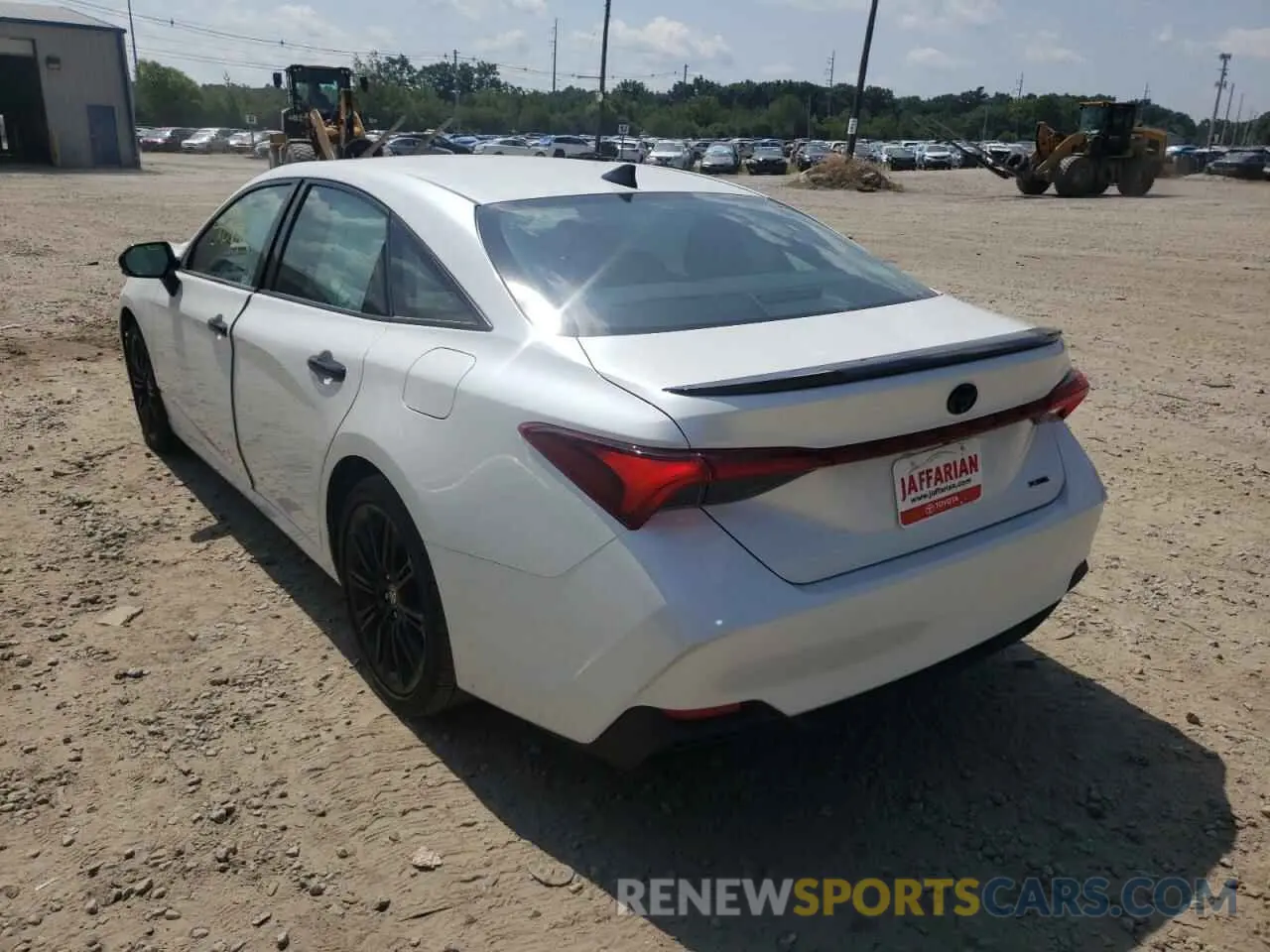 3 fotografías del automóvil dañado 4T1EA1AB7NU011503 TOYOTA AVALON 2022
