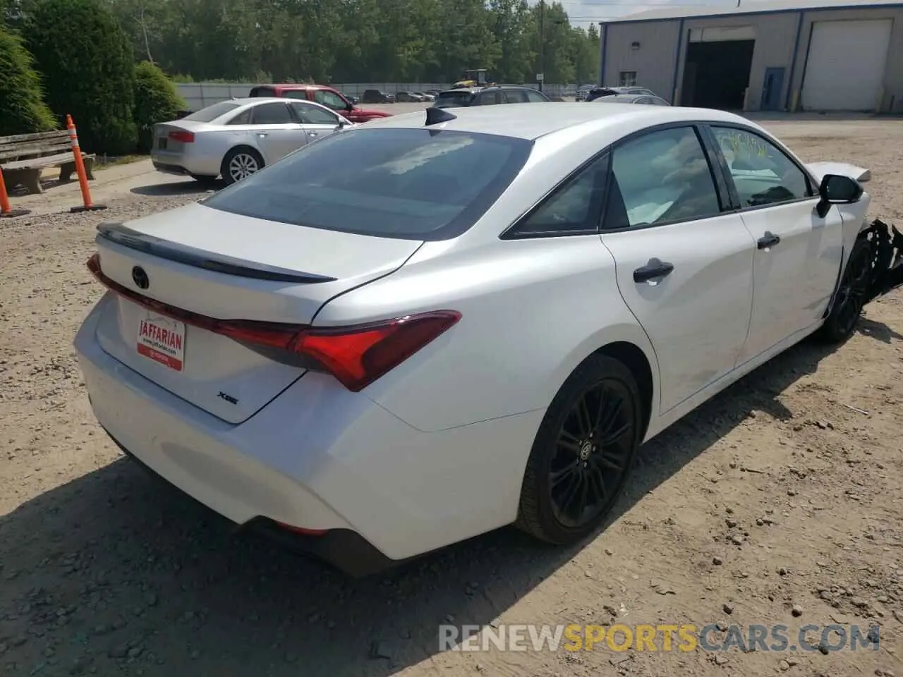 4 fotografías del automóvil dañado 4T1EA1AB7NU011503 TOYOTA AVALON 2022