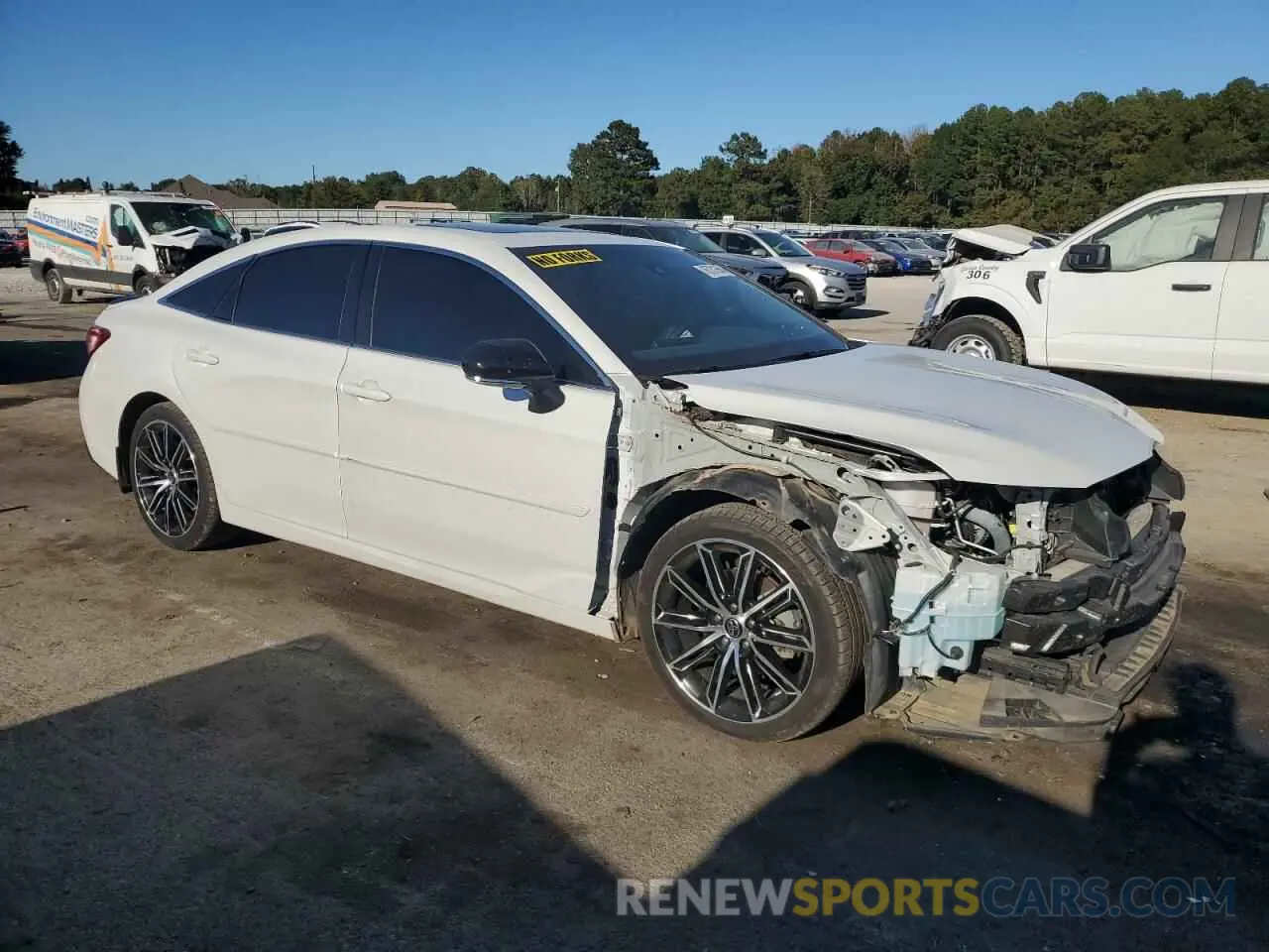 4 fotografías del automóvil dañado 4T1GZ1FB0NU078082 TOYOTA AVALON 2022