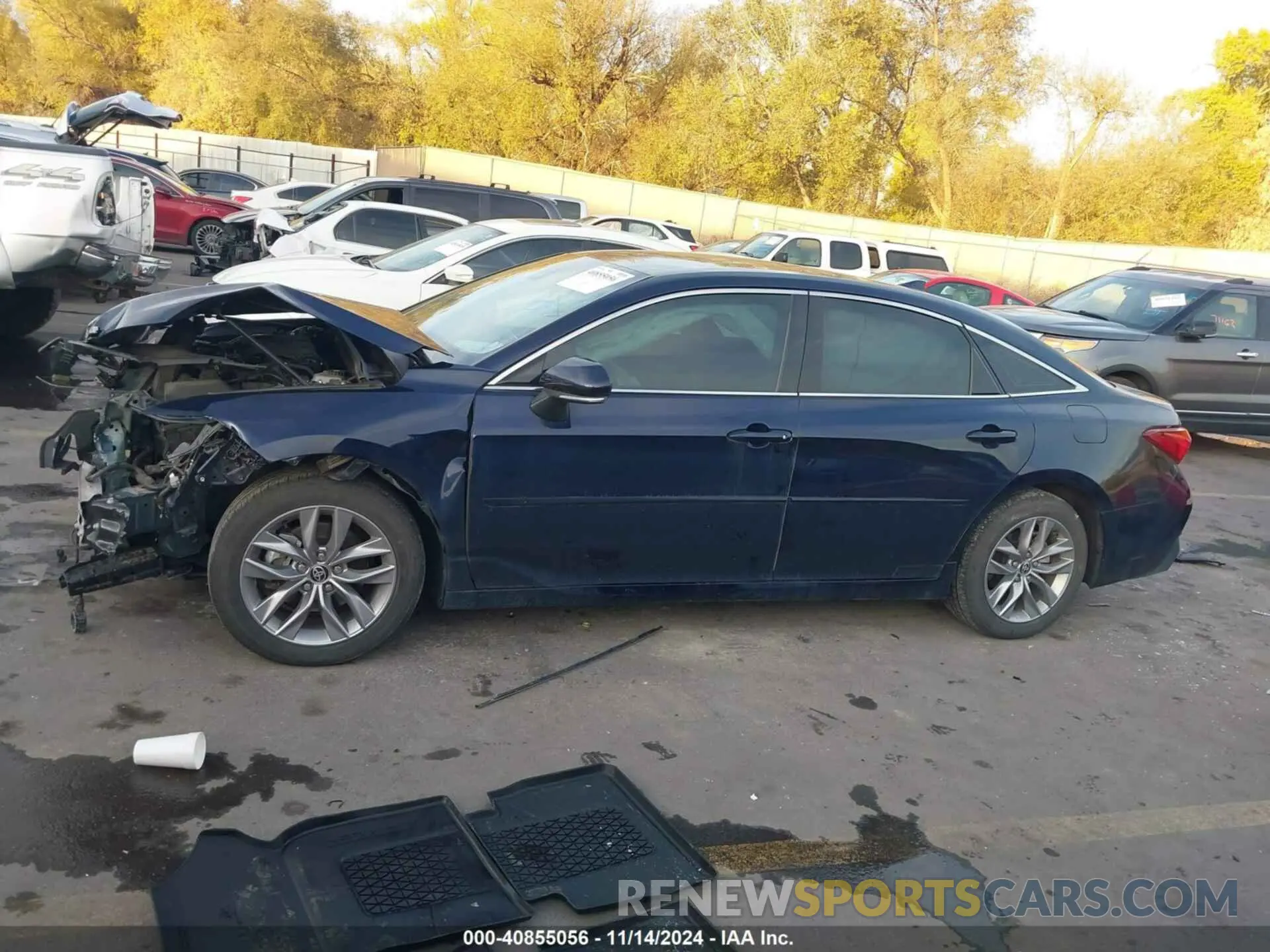 13 fotografías del automóvil dañado 4T1JA1AB0NU014595 TOYOTA AVALON 2022
