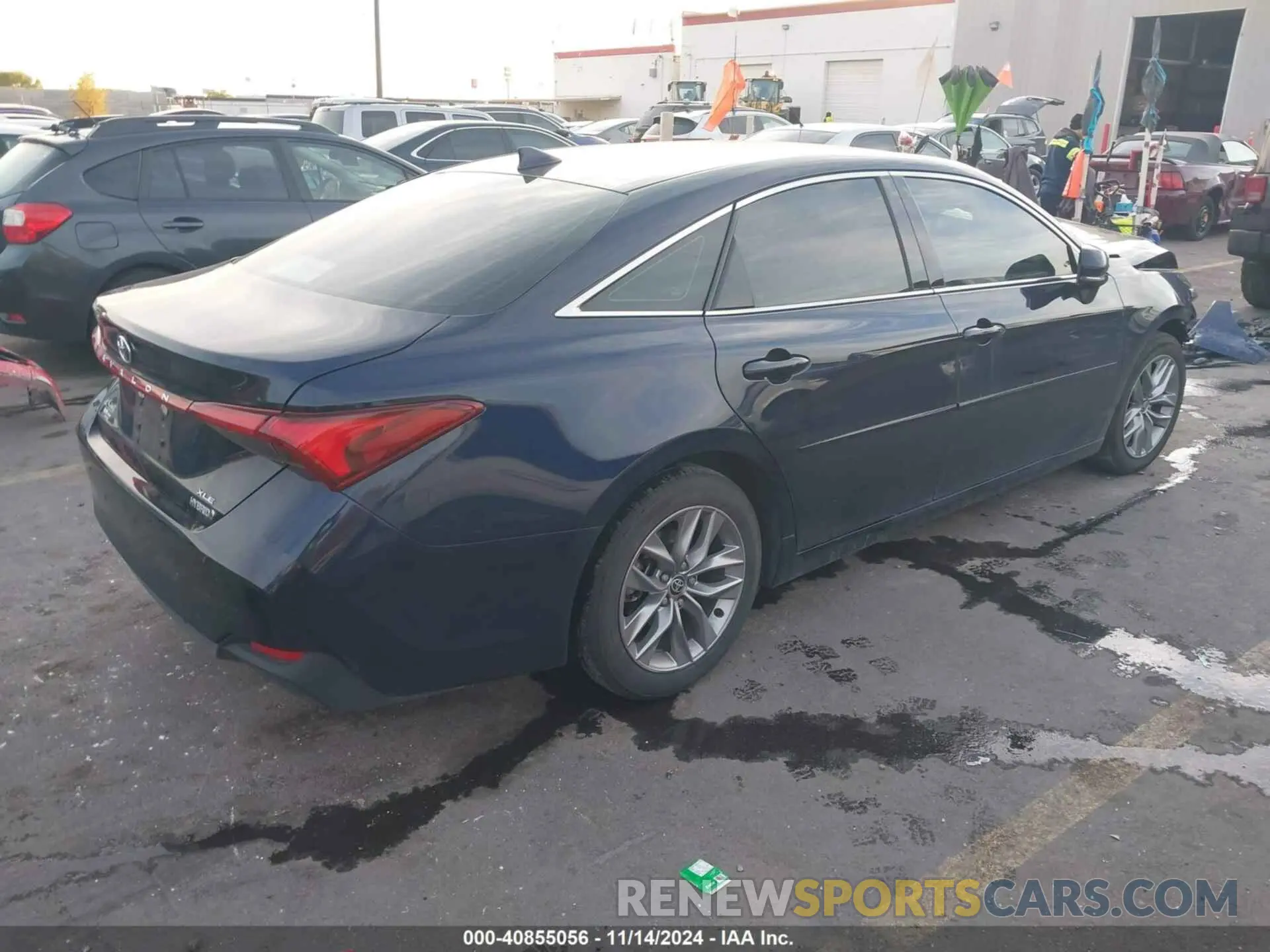 4 fotografías del automóvil dañado 4T1JA1AB0NU014595 TOYOTA AVALON 2022