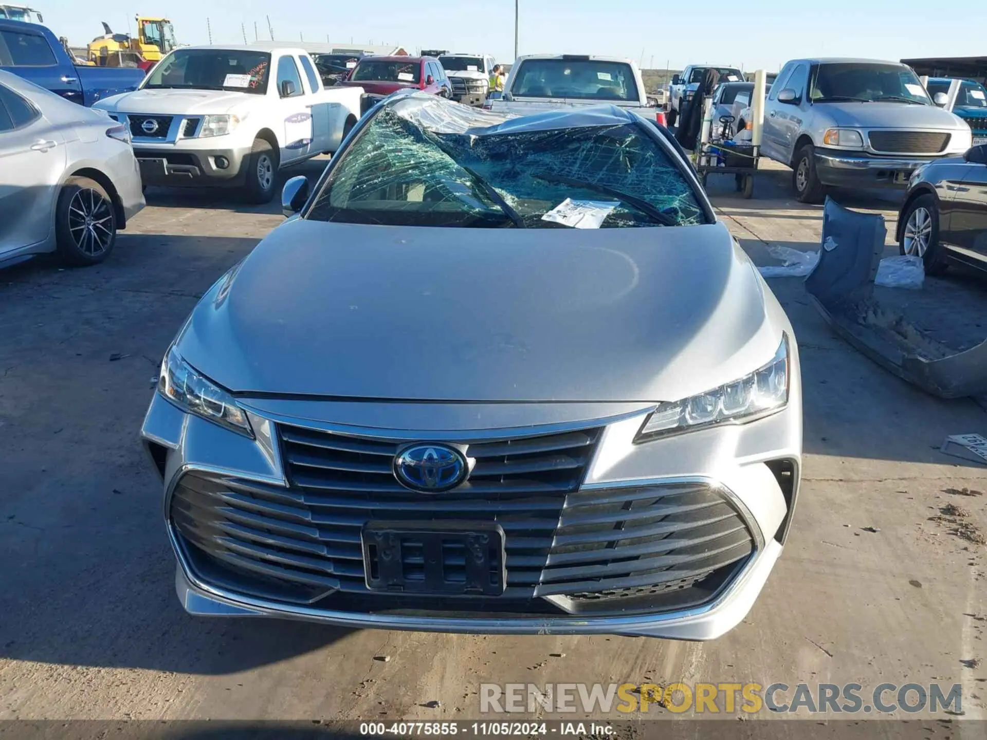 12 fotografías del automóvil dañado 4T1JA1AB1NU014945 TOYOTA AVALON 2022