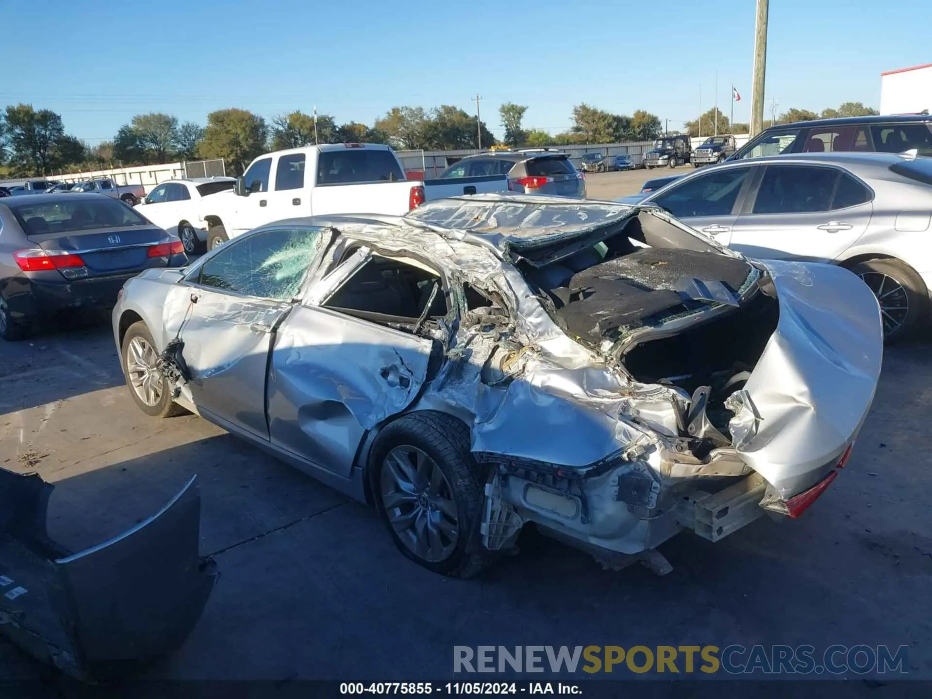 3 fotografías del automóvil dañado 4T1JA1AB1NU014945 TOYOTA AVALON 2022
