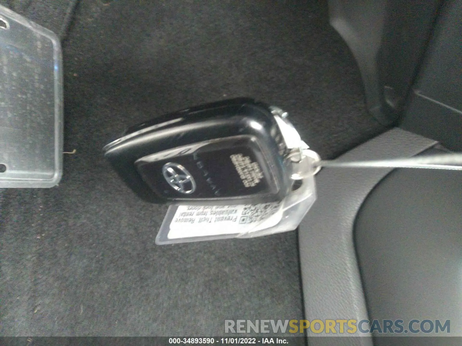 11 fotografías del automóvil dañado 4T1JZ1FB2NU080924 TOYOTA AVALON 2022