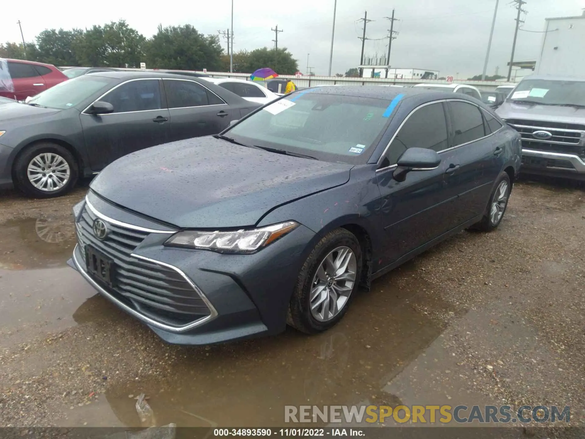 2 fotografías del automóvil dañado 4T1JZ1FB2NU080924 TOYOTA AVALON 2022
