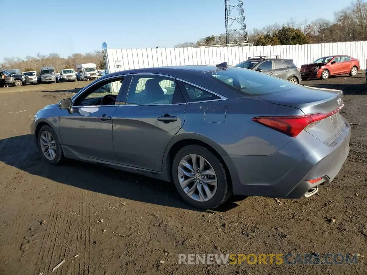 2 fotografías del automóvil dañado 4T1JZ1FB5NU079332 TOYOTA AVALON 2022