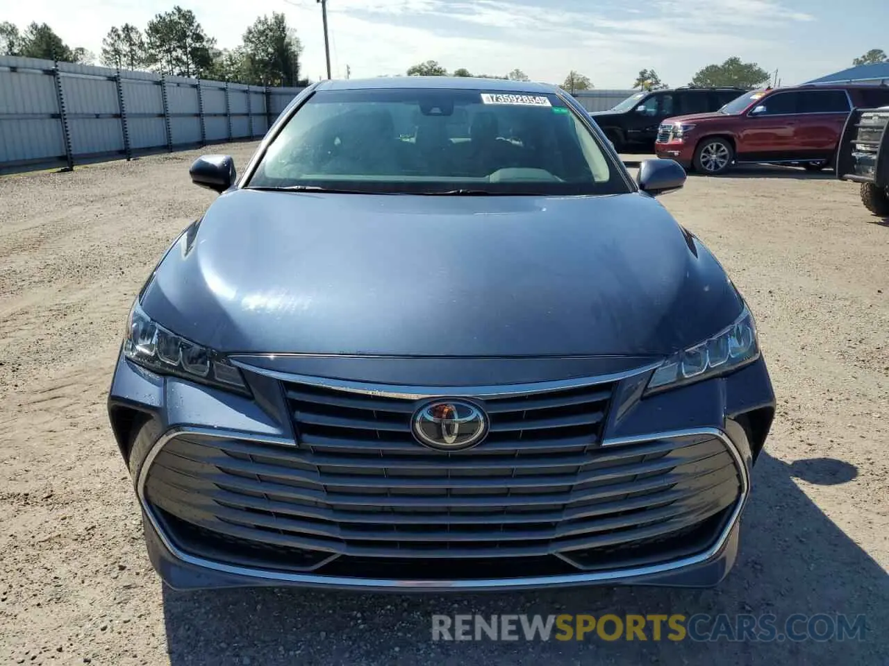 5 fotografías del automóvil dañado 4T1JZ1FB7NU075170 TOYOTA AVALON 2022