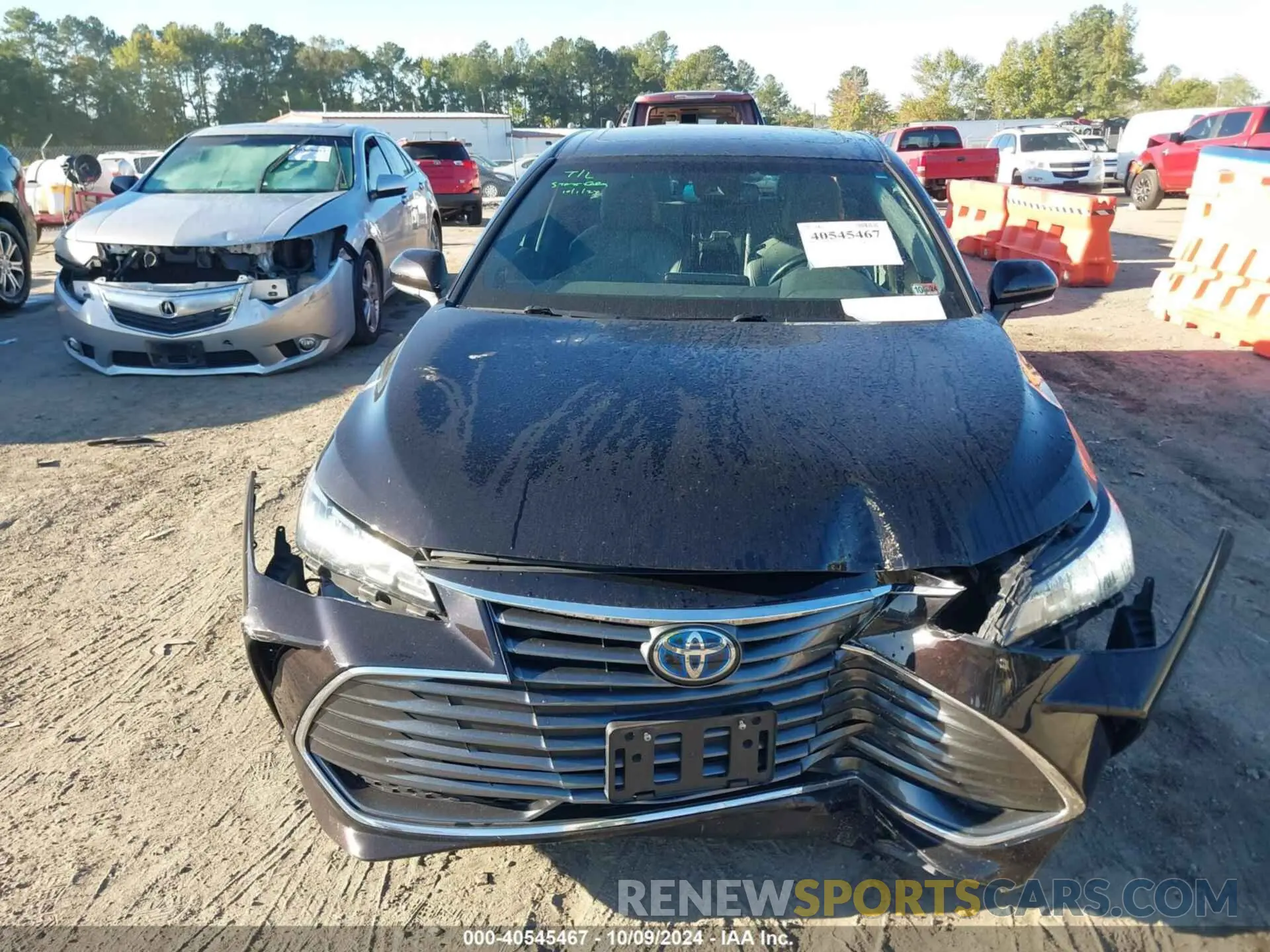 12 fotografías del automóvil dañado 4T1B21FB1KU005605 TOYOTA AVALON HYBRID 2019