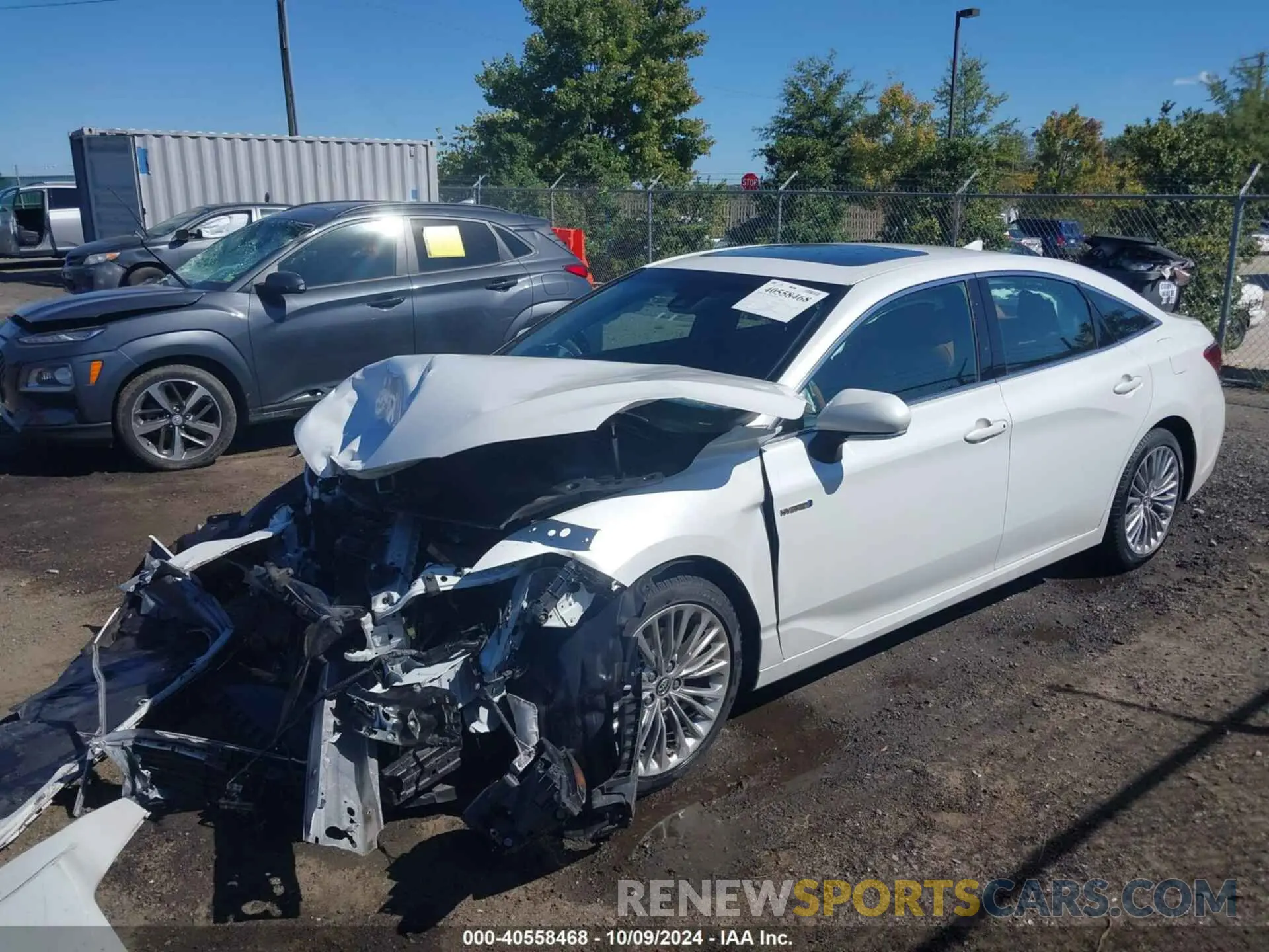 2 fotografías del automóvil dañado 4T1B21FB3KU010675 TOYOTA AVALON HYBRID 2019