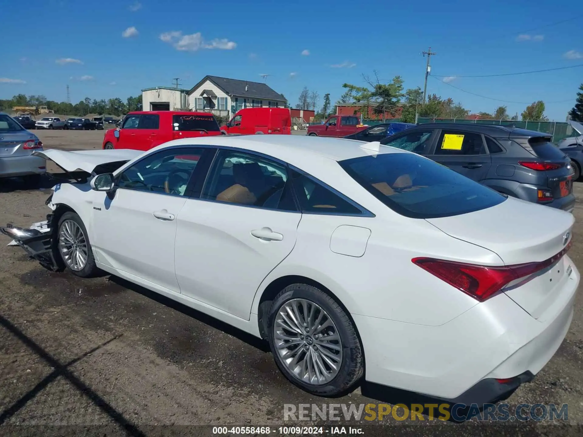 3 fotografías del automóvil dañado 4T1B21FB3KU010675 TOYOTA AVALON HYBRID 2019