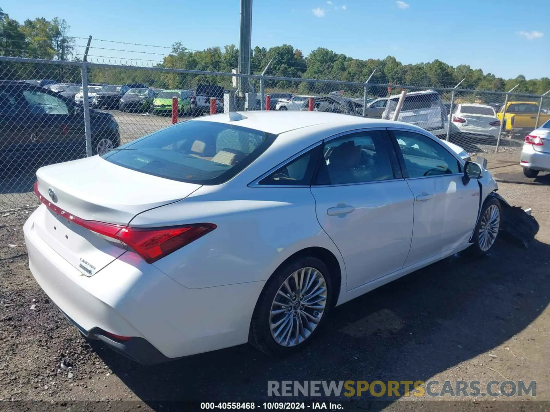 4 fotografías del automóvil dañado 4T1B21FB3KU010675 TOYOTA AVALON HYBRID 2019