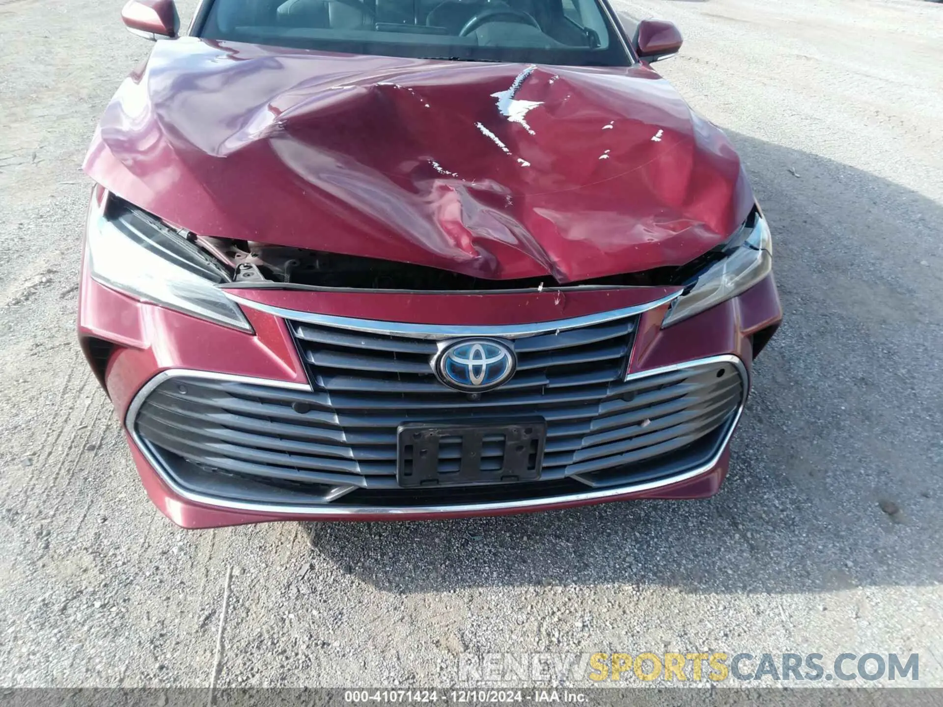 6 fotografías del automóvil dañado 4T1B21FB5KU001864 TOYOTA AVALON HYBRID 2019