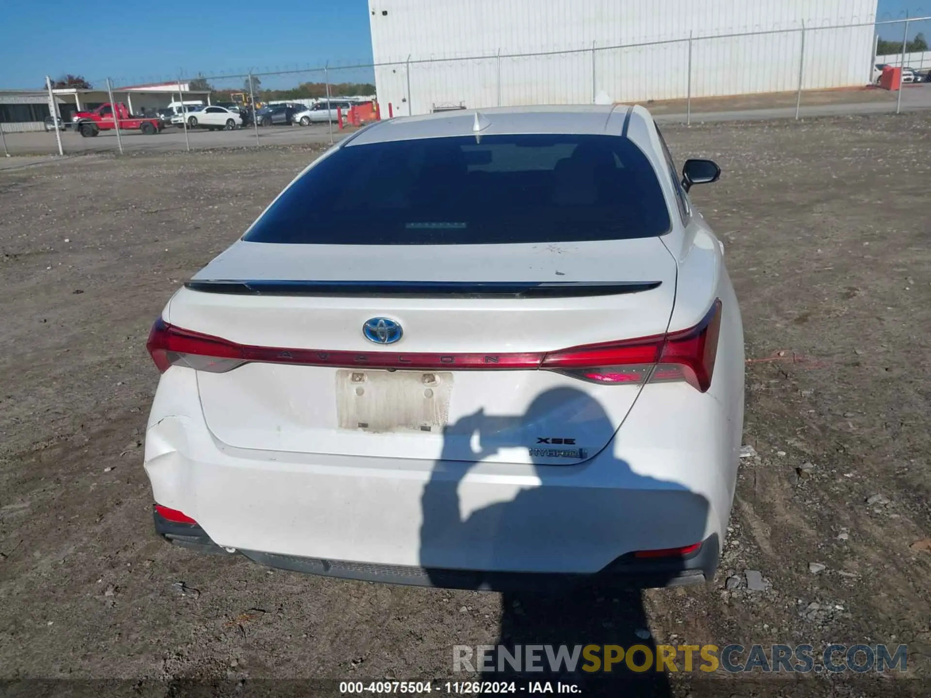 16 fotografías del automóvil dañado 4T1B21FB7KU001641 TOYOTA AVALON HYBRID 2019