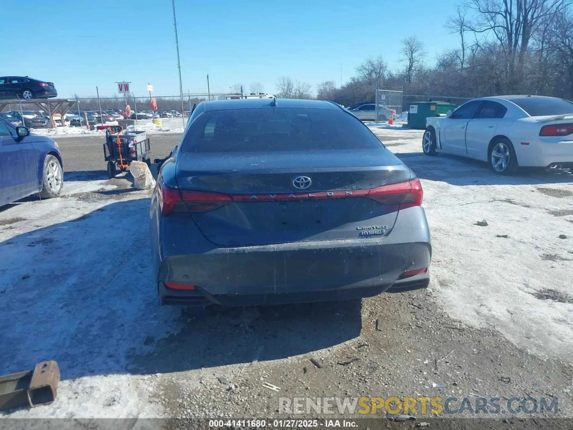 16 fotografías del automóvil dañado 4T1B21FB7KU008797 TOYOTA AVALON HYBRID 2019