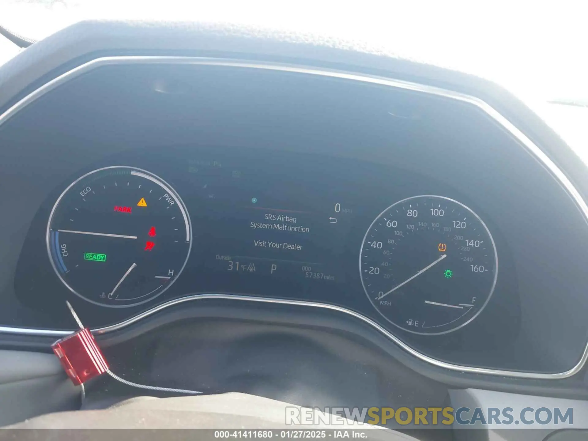 7 fotografías del automóvil dañado 4T1B21FB7KU008797 TOYOTA AVALON HYBRID 2019
