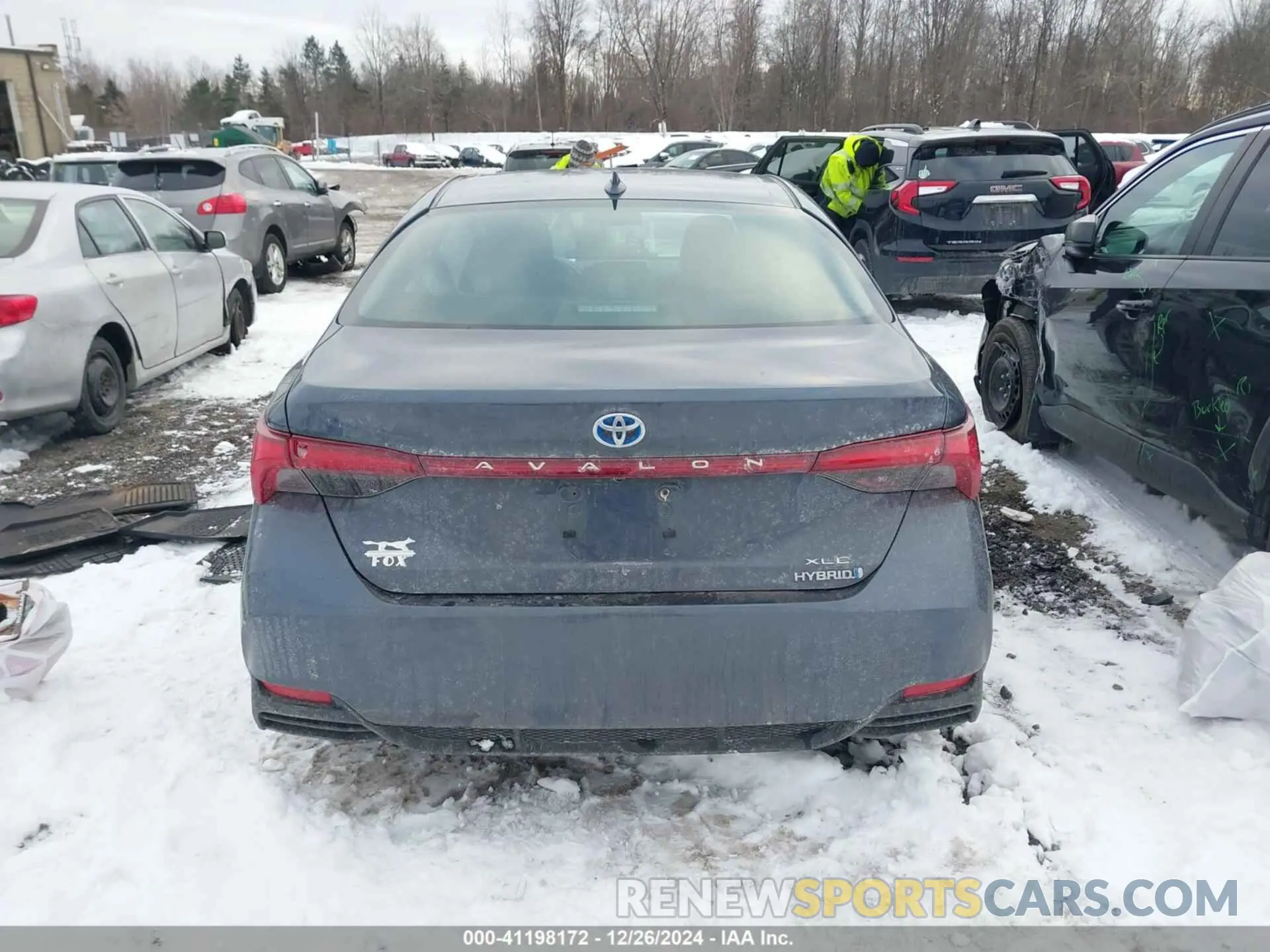 16 fotografías del automóvil dañado 4T1A21FB3LU015615 TOYOTA AVALON HYBRID 2020