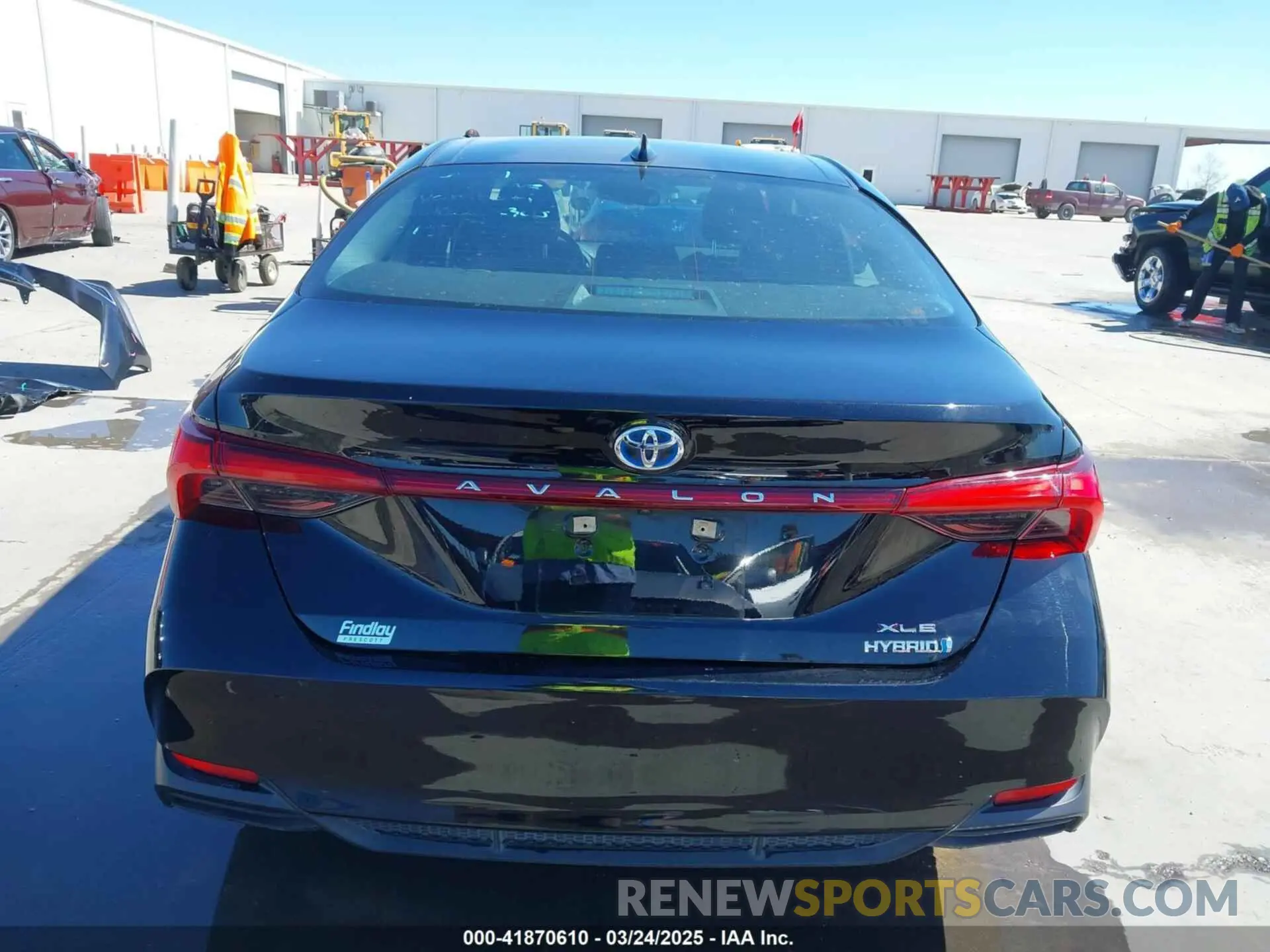 17 fotografías del automóvil dañado 4T1J21FB8LU016002 TOYOTA AVALON HYBRID 2020
