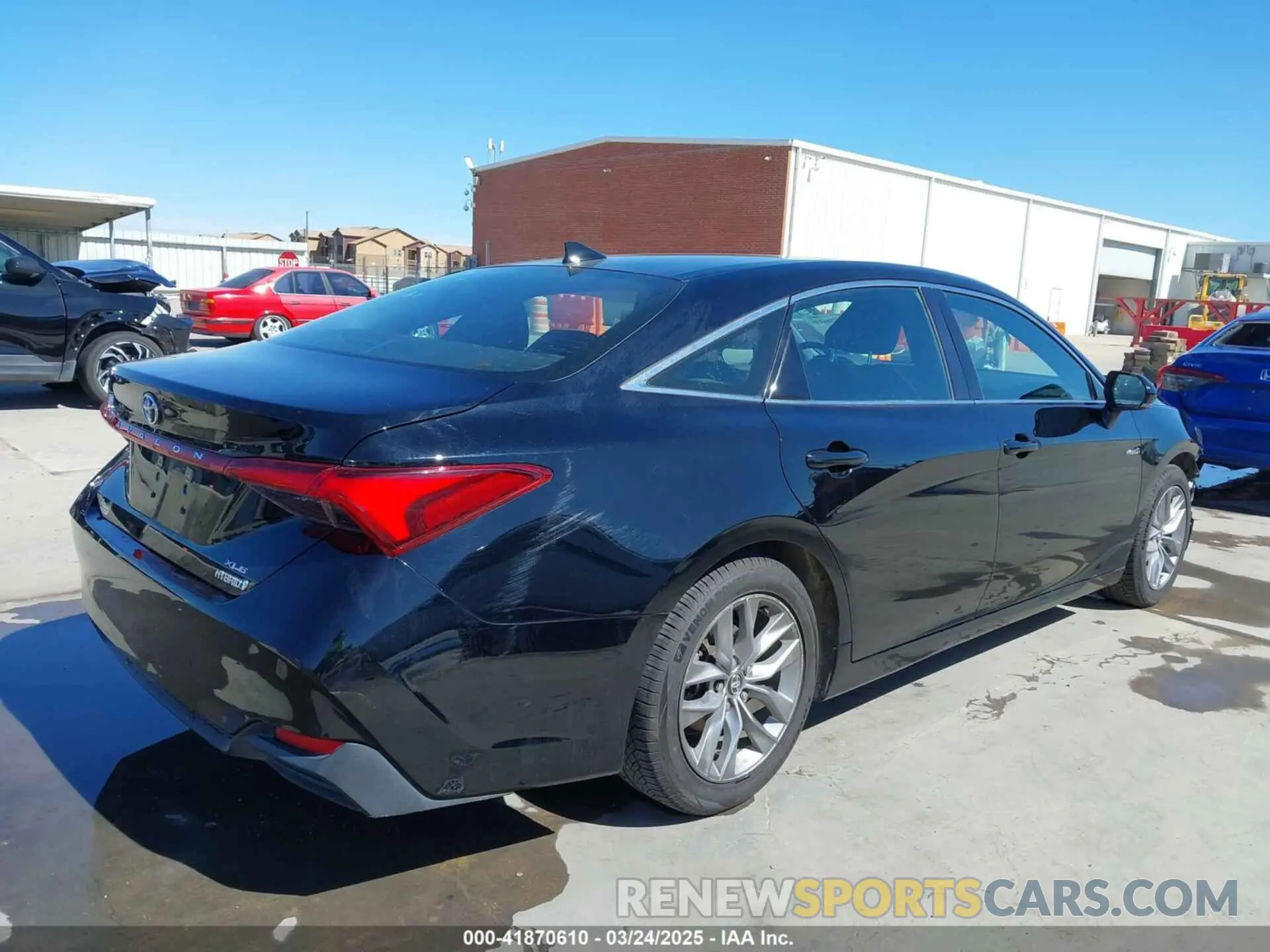 4 fotografías del automóvil dañado 4T1J21FB8LU016002 TOYOTA AVALON HYBRID 2020