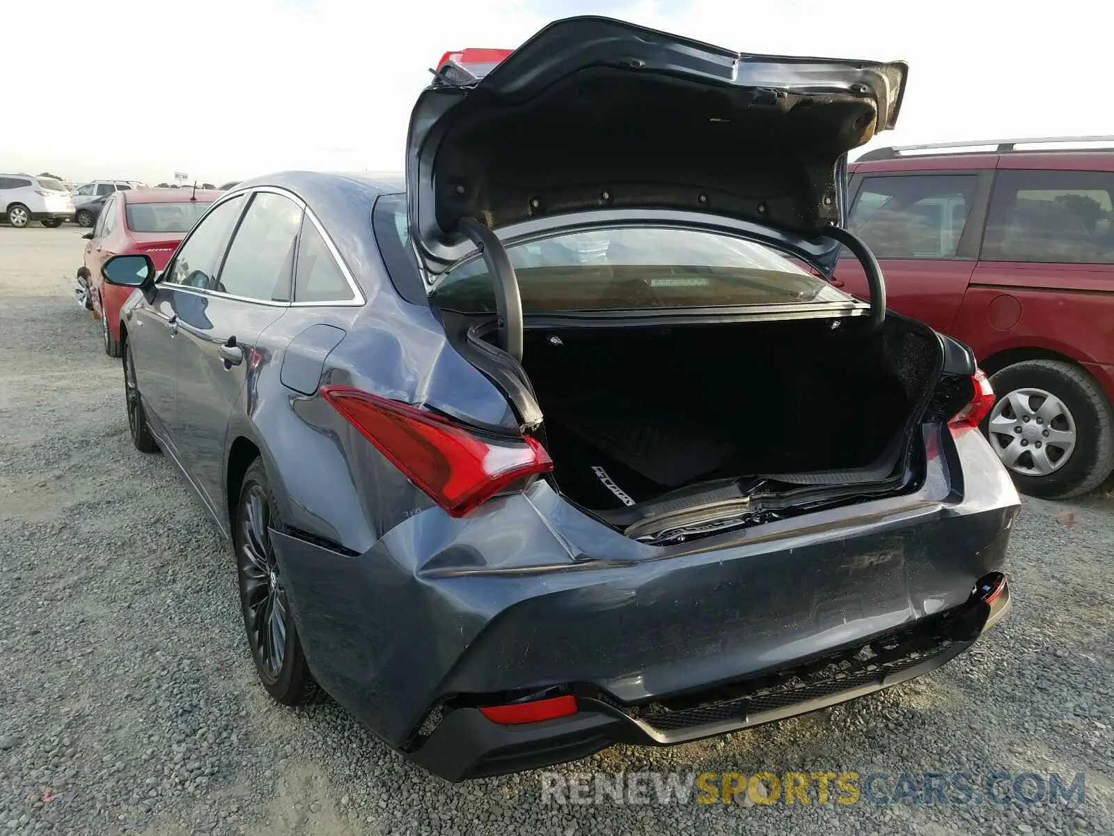 3 fotografías del automóvil dañado 4T1E21FB2LU014795 TOYOTA AVALON XSE 2020