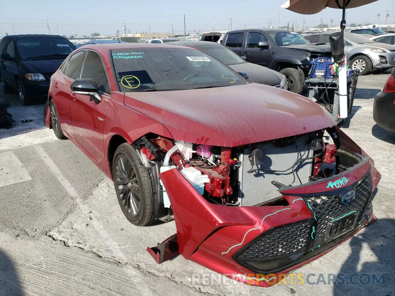 1 fotografías del automóvil dañado 4T1E21FB7LU014856 TOYOTA AVALON XSE 2020