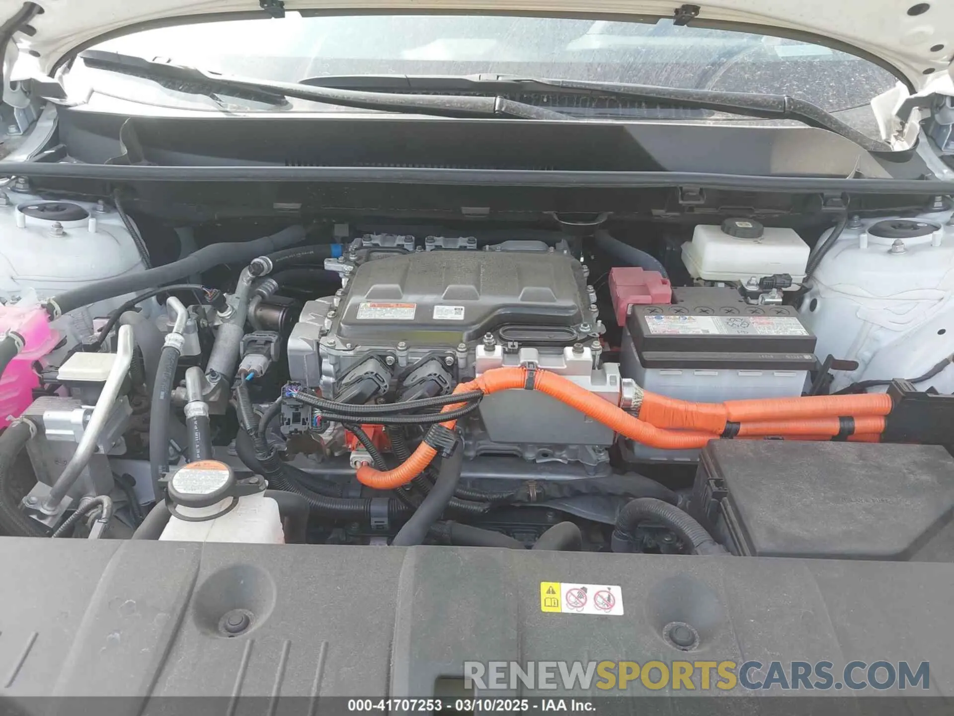10 fotografías del automóvil dañado JTMAAAAA0PA020218 TOYOTA BZ4X 2023