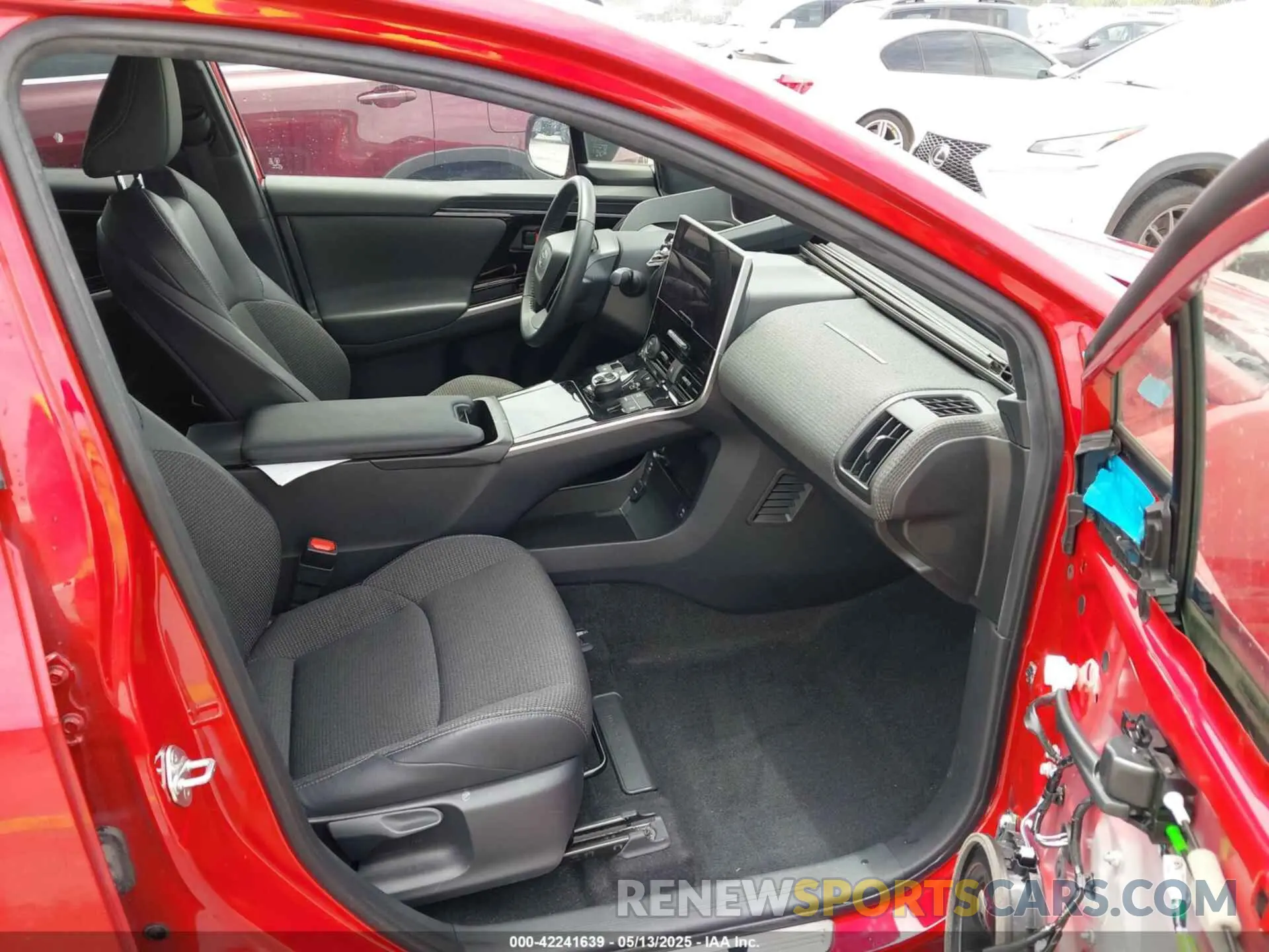 5 fotografías del automóvil dañado JTMAAAAA1PA011835 TOYOTA BZ4X 2023