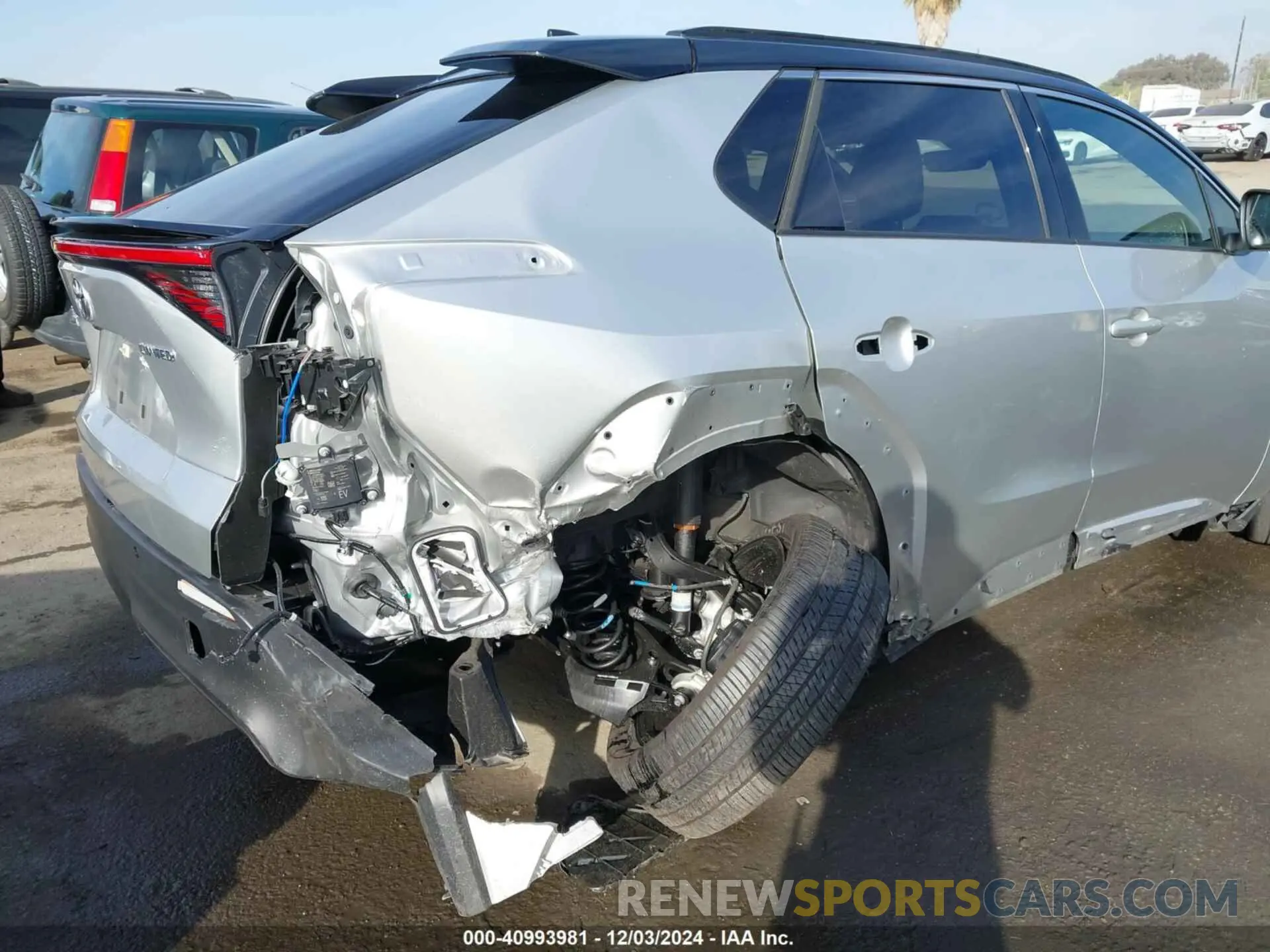 6 fotografías del automóvil dañado JTMAAAAA5PA019730 TOYOTA BZ4X 2023