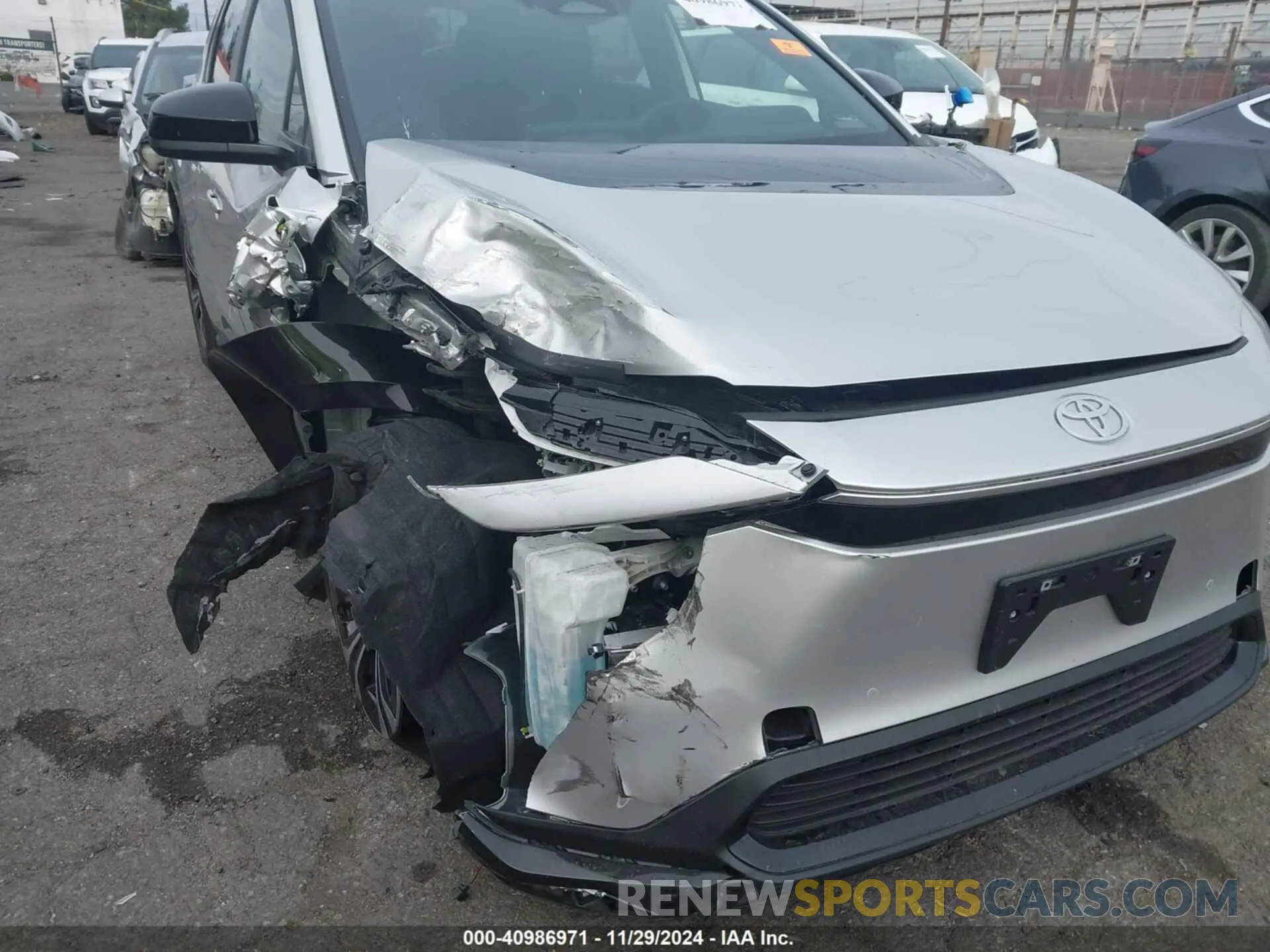 6 fotografías del automóvil dañado JTMAAAAA5PA023390 TOYOTA BZ4X 2023