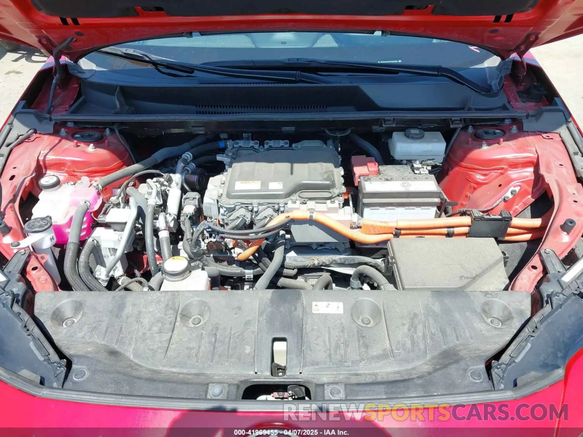 10 fotografías del automóvil dañado JTMAAAAA6PA000832 TOYOTA BZ4X 2023