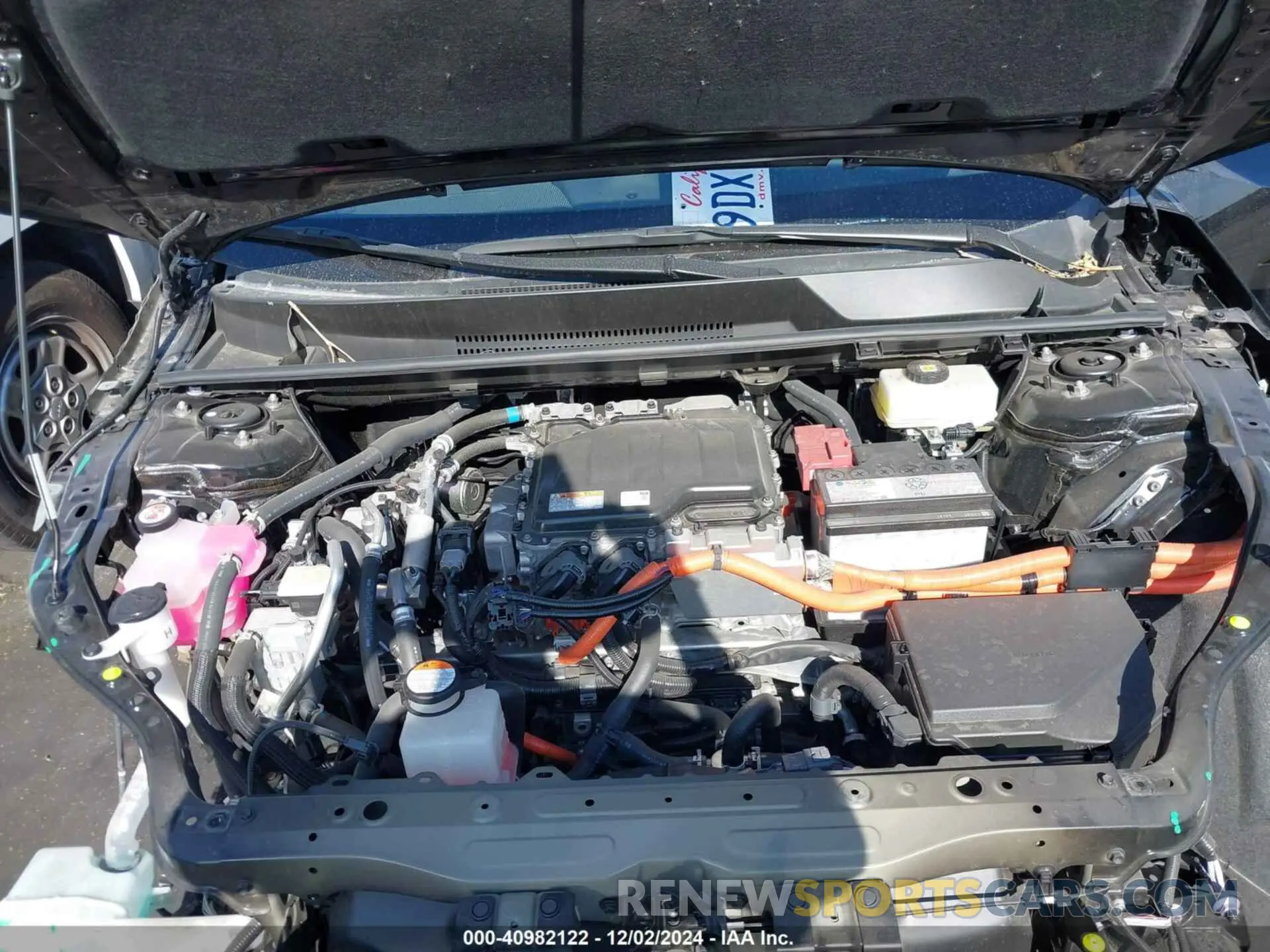 10 fotografías del automóvil dañado JTMAAAAA7PA001262 TOYOTA BZ4X 2023
