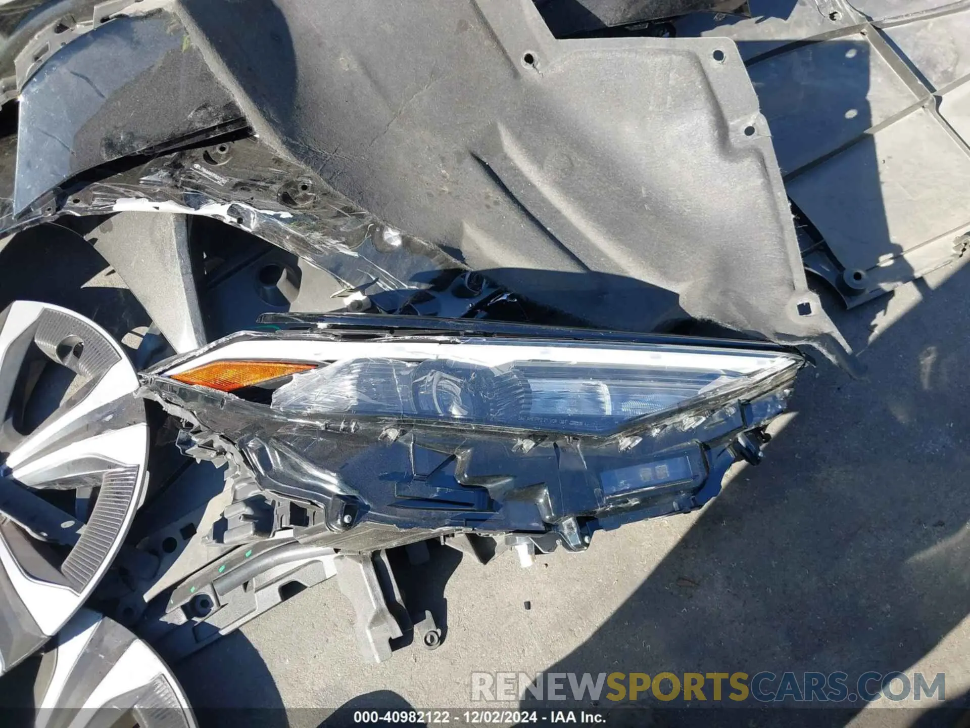 20 fotografías del automóvil dañado JTMAAAAA7PA001262 TOYOTA BZ4X 2023