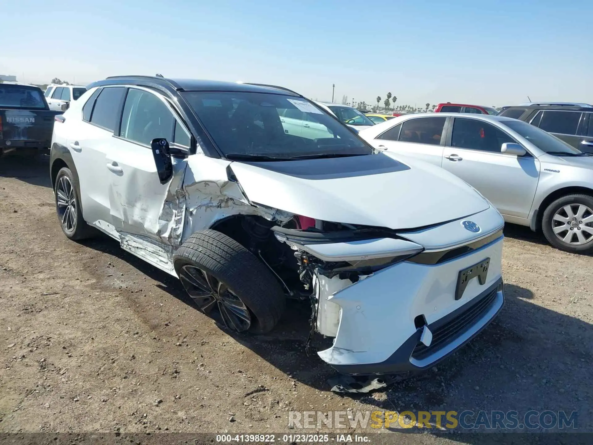 6 fotografías del automóvil dañado JTMAAAAA8PA020709 TOYOTA BZ4X 2023