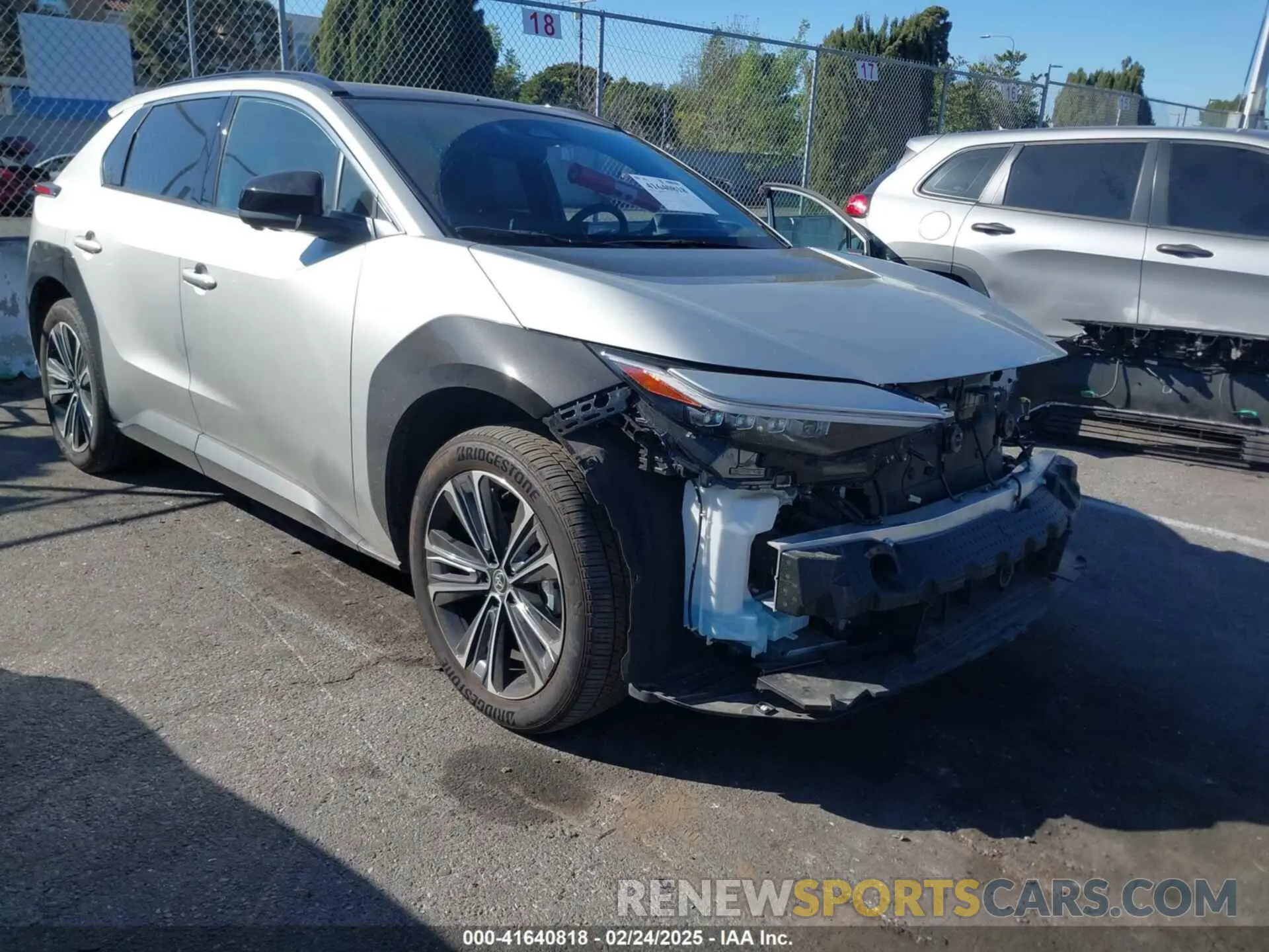 1 fotografías del automóvil dañado JTMAAAAA8PA027241 TOYOTA BZ4X 2023