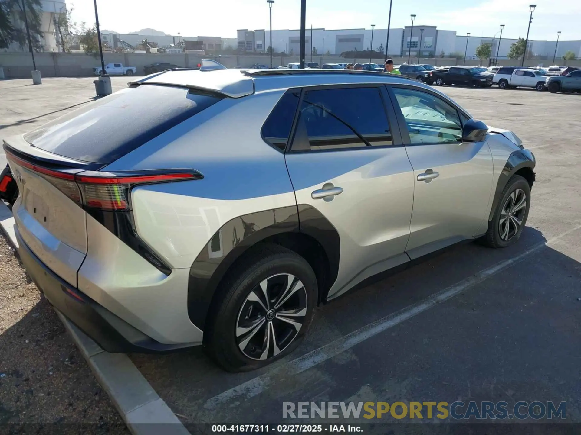 4 fotografías del automóvil dañado JTMAAAAA9PA016880 TOYOTA BZ4X 2023