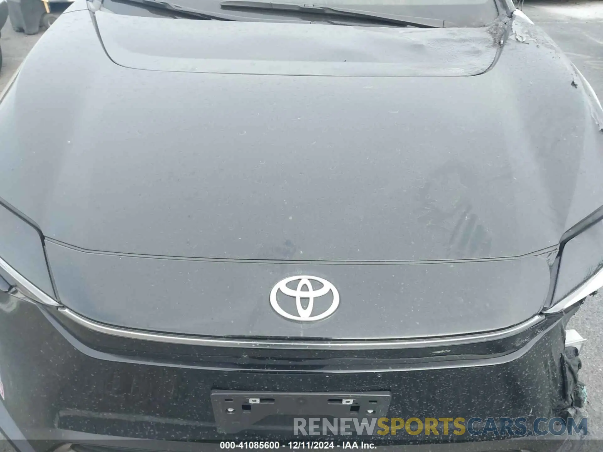 10 fotografías del automóvil dañado JTMAAAAAXPA018380 TOYOTA BZ4X 2023