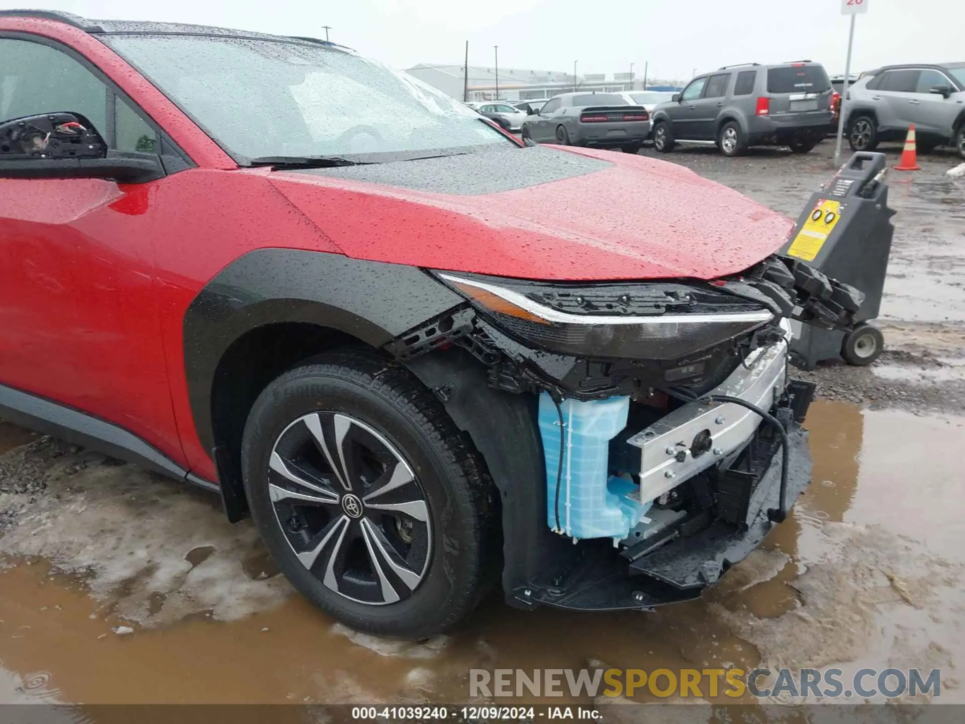 21 fotografías del automóvil dañado JTMABACA1PA016981 TOYOTA BZ4X 2023