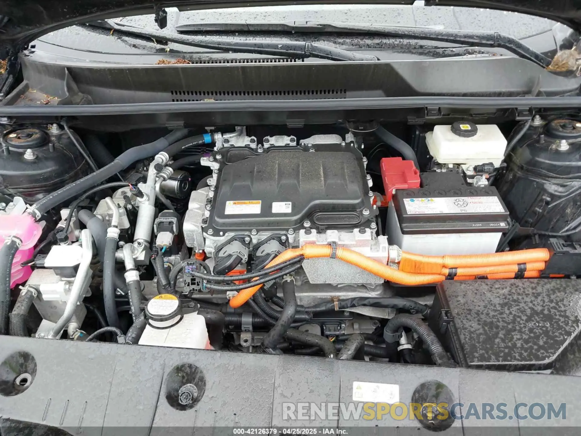 10 fotografías del automóvil dañado JTMABACA2PA023521 TOYOTA BZ4X 2023